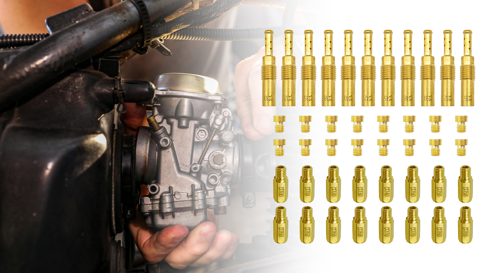 Amazon.com: YGQ Main Jet Kit for Keihin Nibbi Carburetor FCR FCR