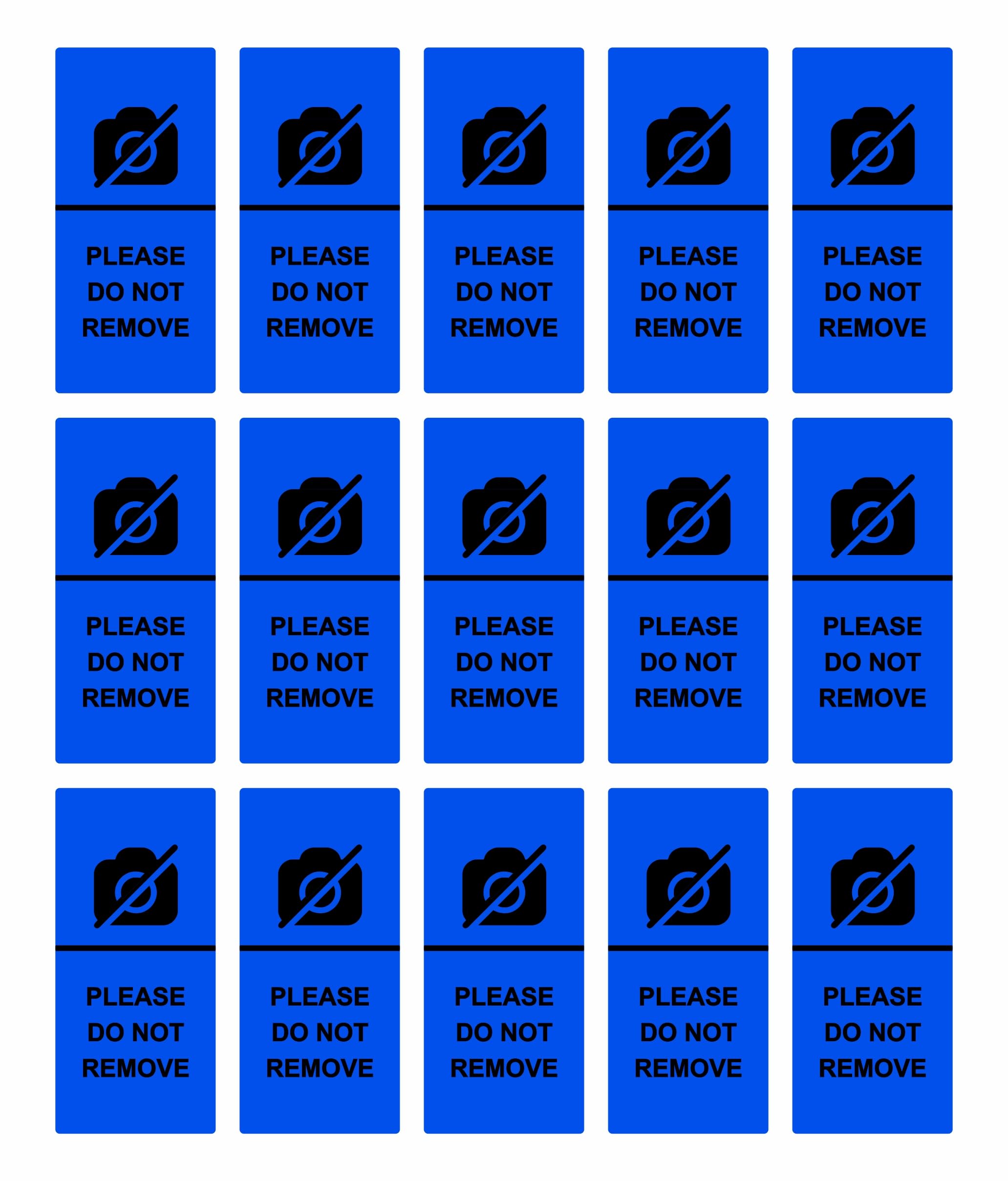 Tamper-Evident Camera Block Void Stickers – Privacy Protection Seals | Anti-Tamper Security Labels for Mobile & Laptop | Void If Removed | Non-Removable Destructible Stickers 20x40mm (1)