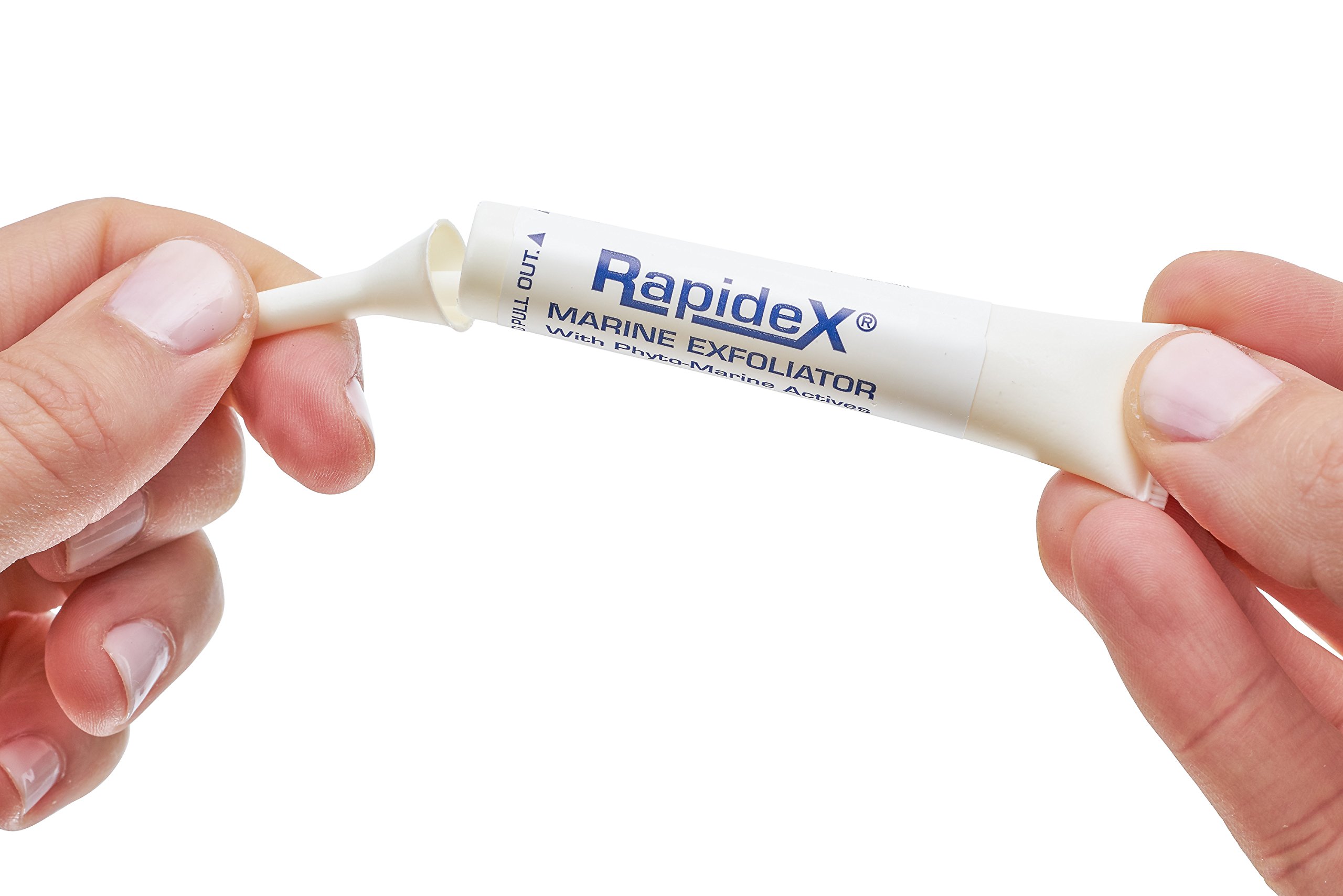 Repechage suave exfoliante cara para anti envejecimiento exfoliante facial natural con glicólico y alfa hidroxiácidos de limpieza profunda de los poros y abrillantadores piel Rapidex 14 recuento