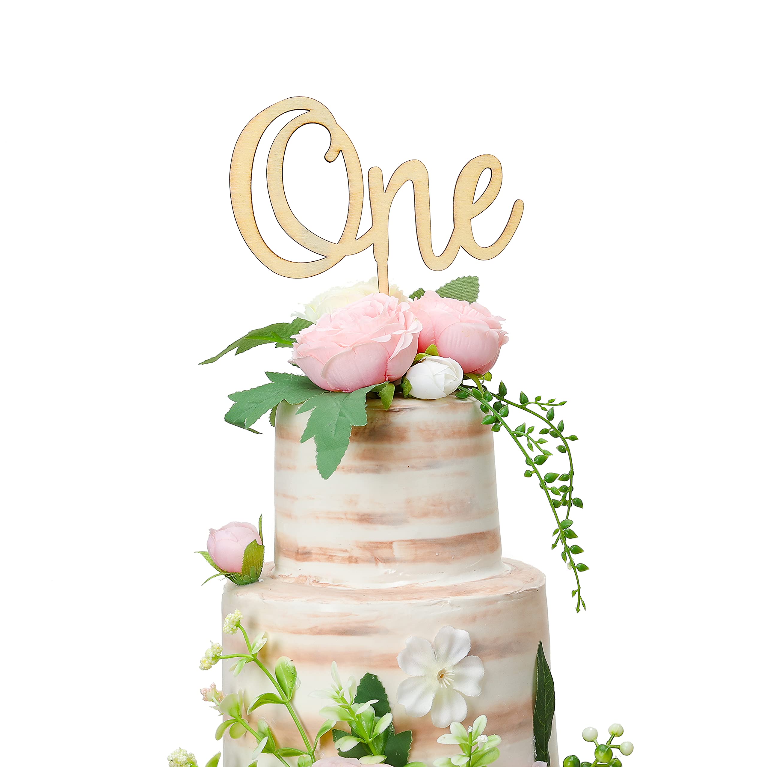 Cake Topper One Year Old One Cake Topper Rustic Wood Cake Topper First