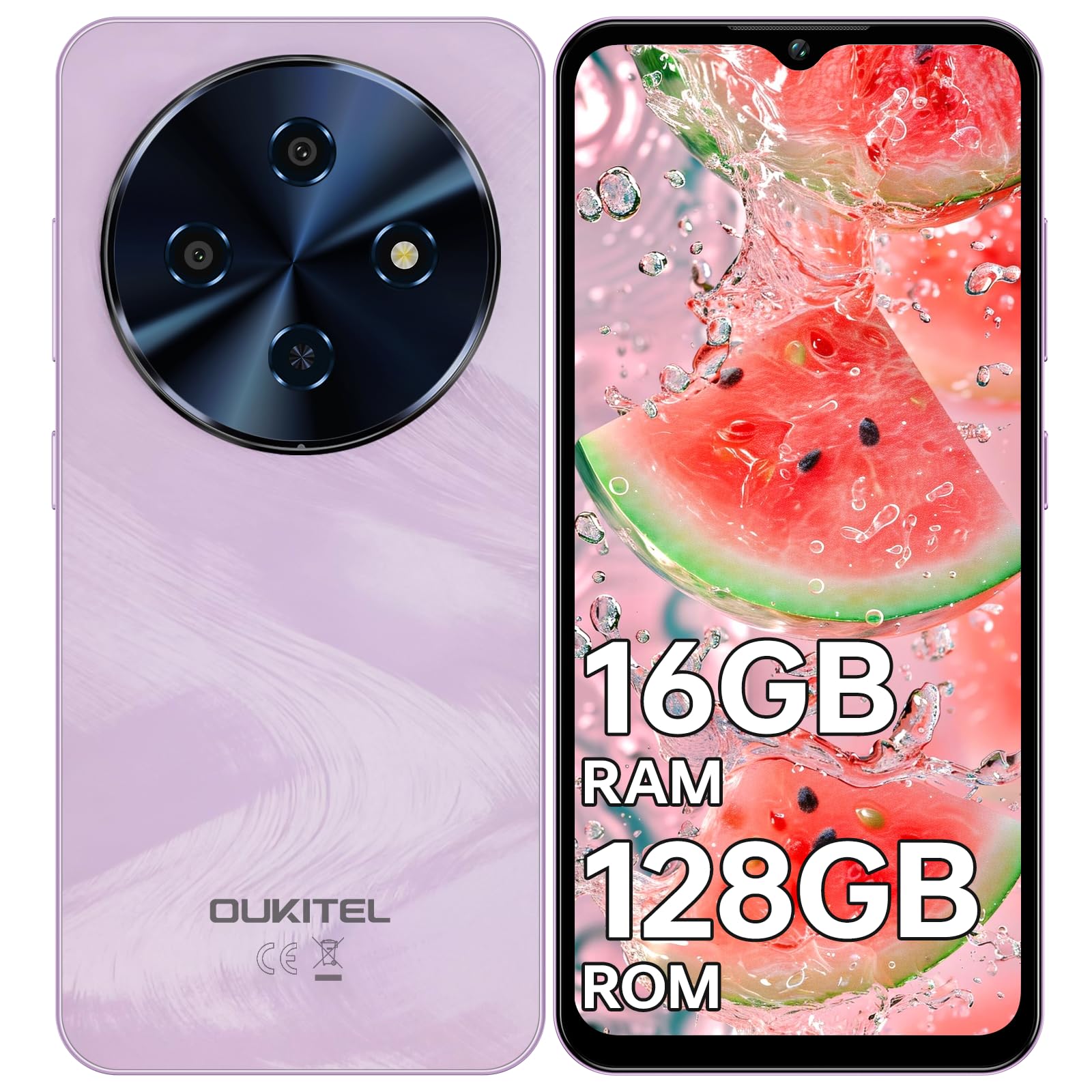 Amazon | OUKITEL C5 SIMフリー スマホ 本体 16GB RAM+128GB ROM/1TB