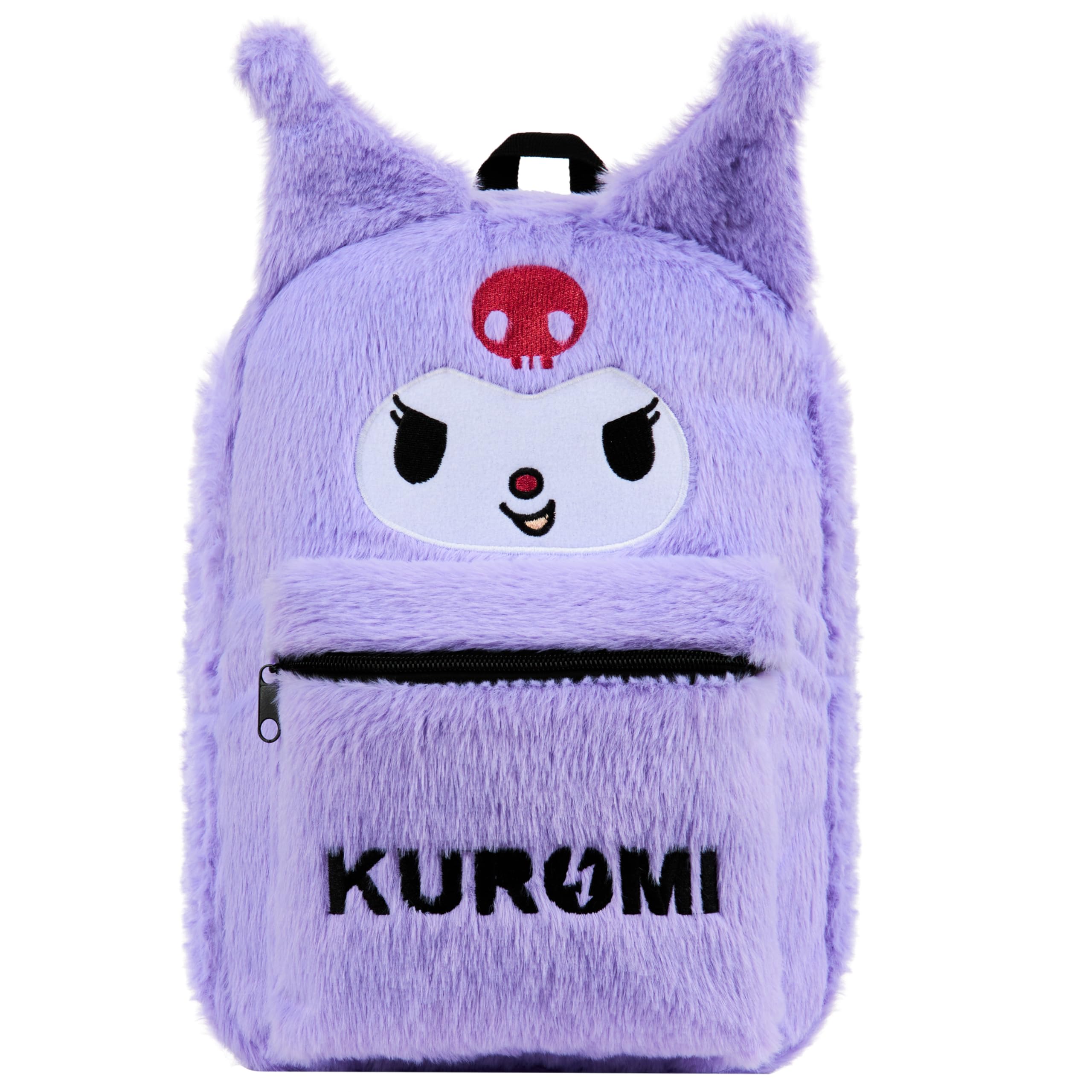 Hello KittyFluffy Girls Backpack Cute Plush Kawaii Rucksack Kids Teens Travel Fashion Daypack Bag, Anime Girls Gifts