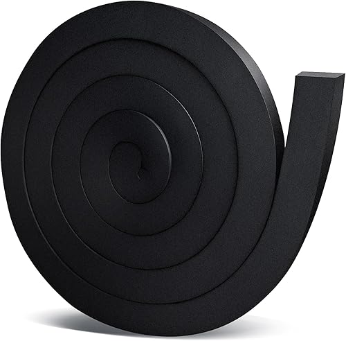 Tira de sellado para ventana de aire acondicionado, 1 pulgada de ancho x 1 pulgada de alto, ajuste universal para aire acondicionado portátil,