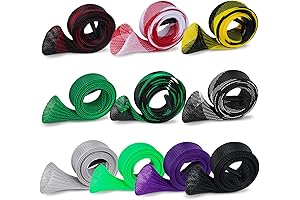 Koogel Rod Covers Sleeves for Fly, Casting, and Spinning Fishing Rods - Set of 6