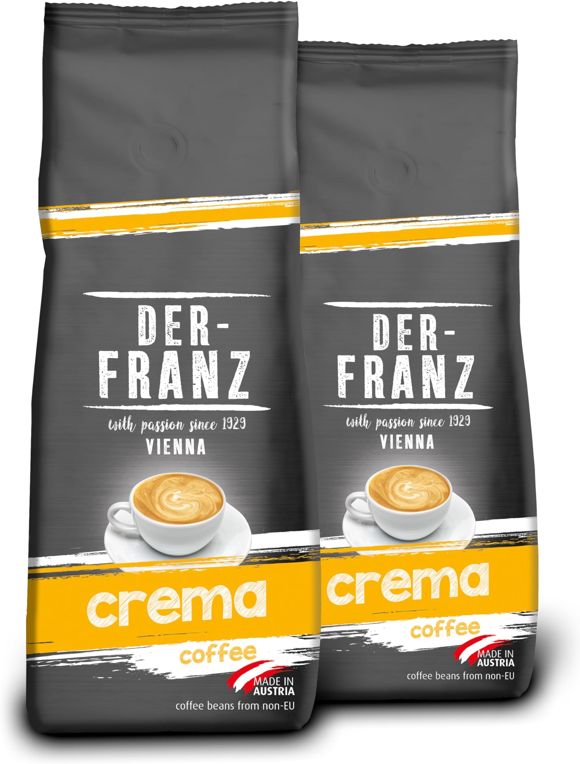 Crema Coffee, ground, 2 x 500 g