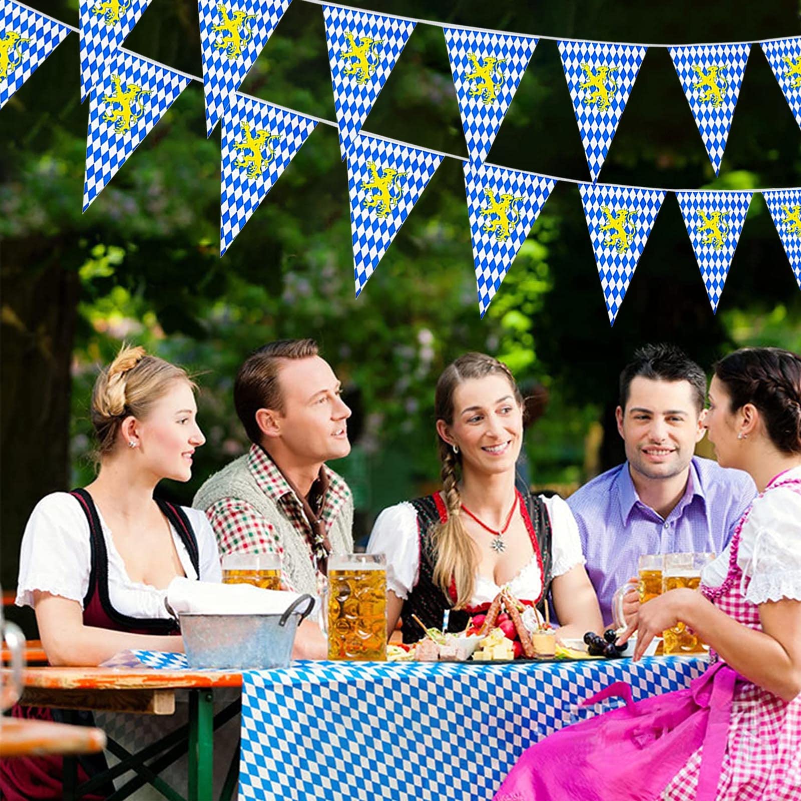 HABNI Fanions Guinguette,20M Oktoberfest Bavarois Bannière