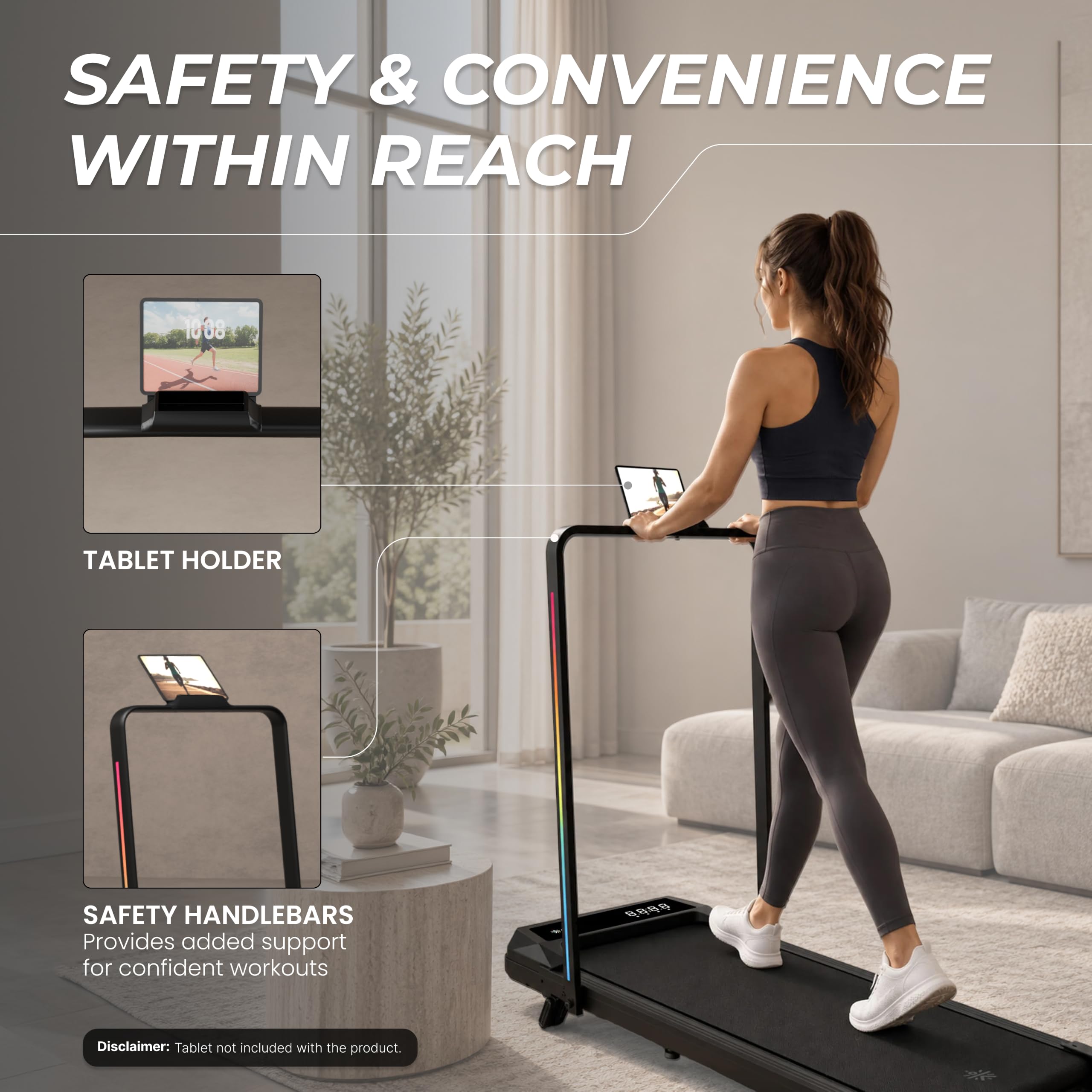 Cult Walking Pad Prime: Foldable Treadmill - 3.5HP -5