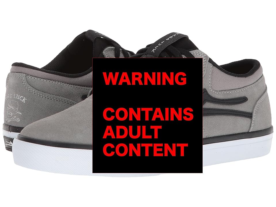 

Lakai Griffin (Grey Black Suede) Men's Skate Shoes