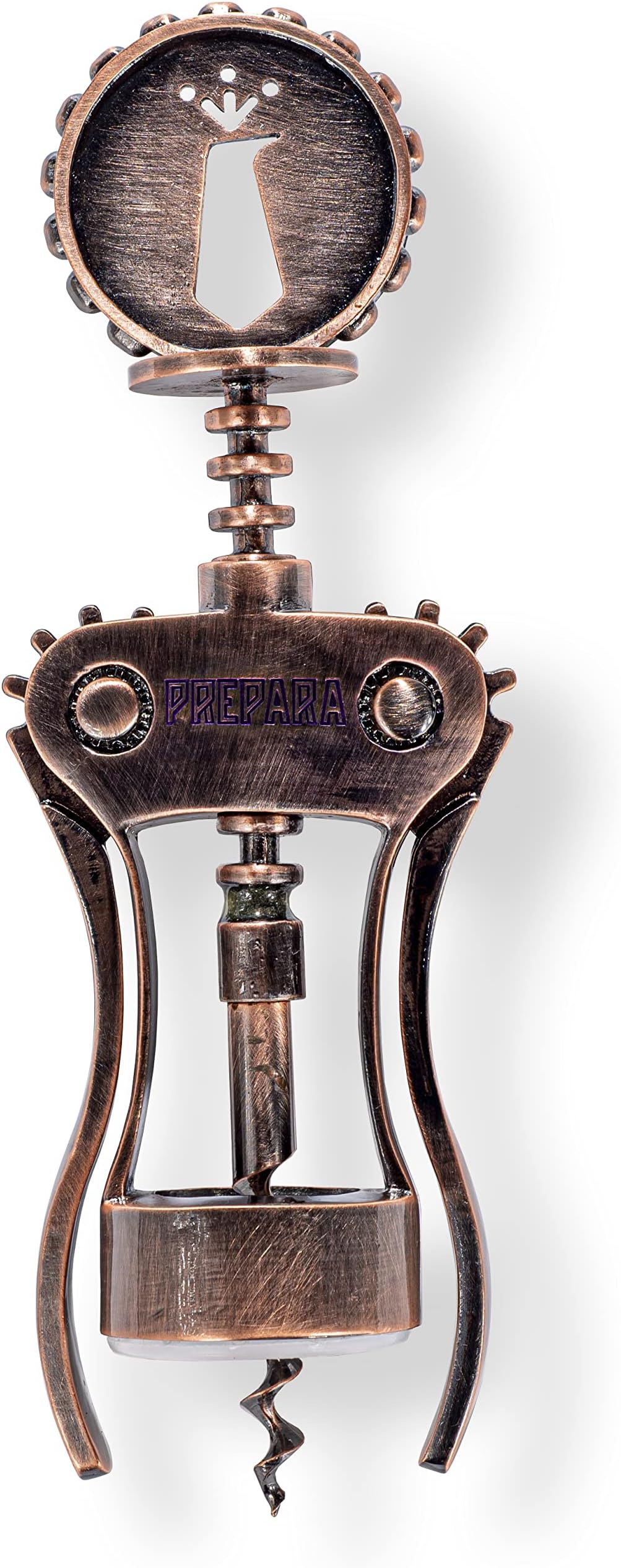 PreparaBarware Lever Cork Screw, 8 x 2.5 x 1.6in, silver