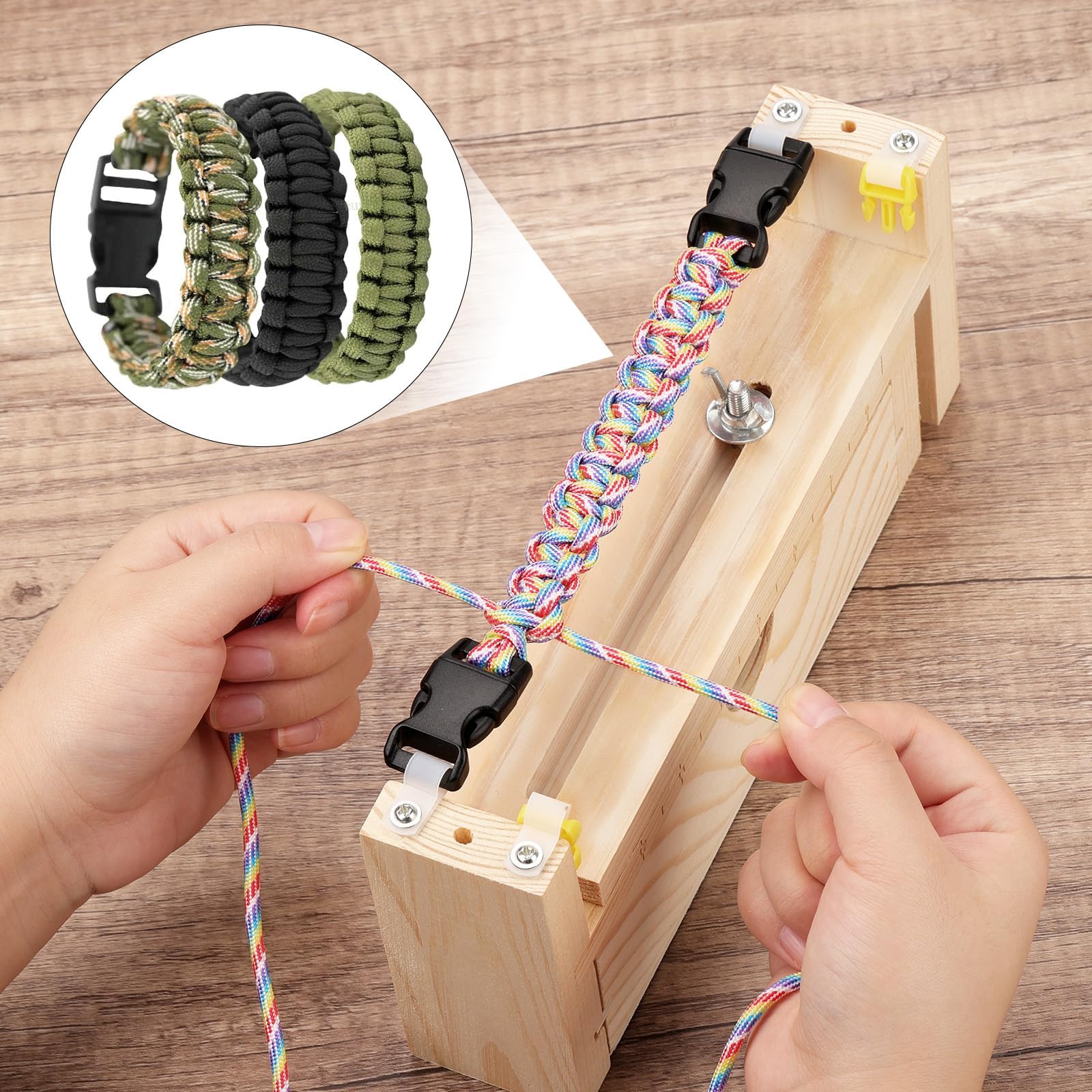 Kit de fabrication de bracelets universels et réglables, kit de