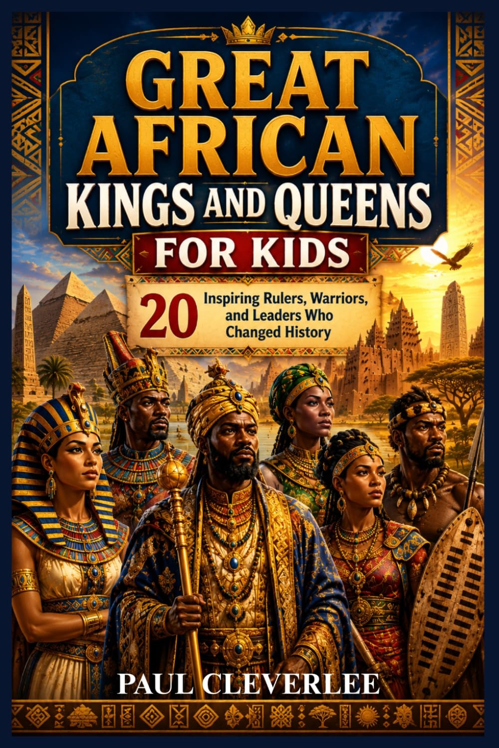 GREAT AFRICAN KINGS AND QUEENS FOR KIDS: 20 Inspiring Rulers, Warriors, And Leaders Who Changed History