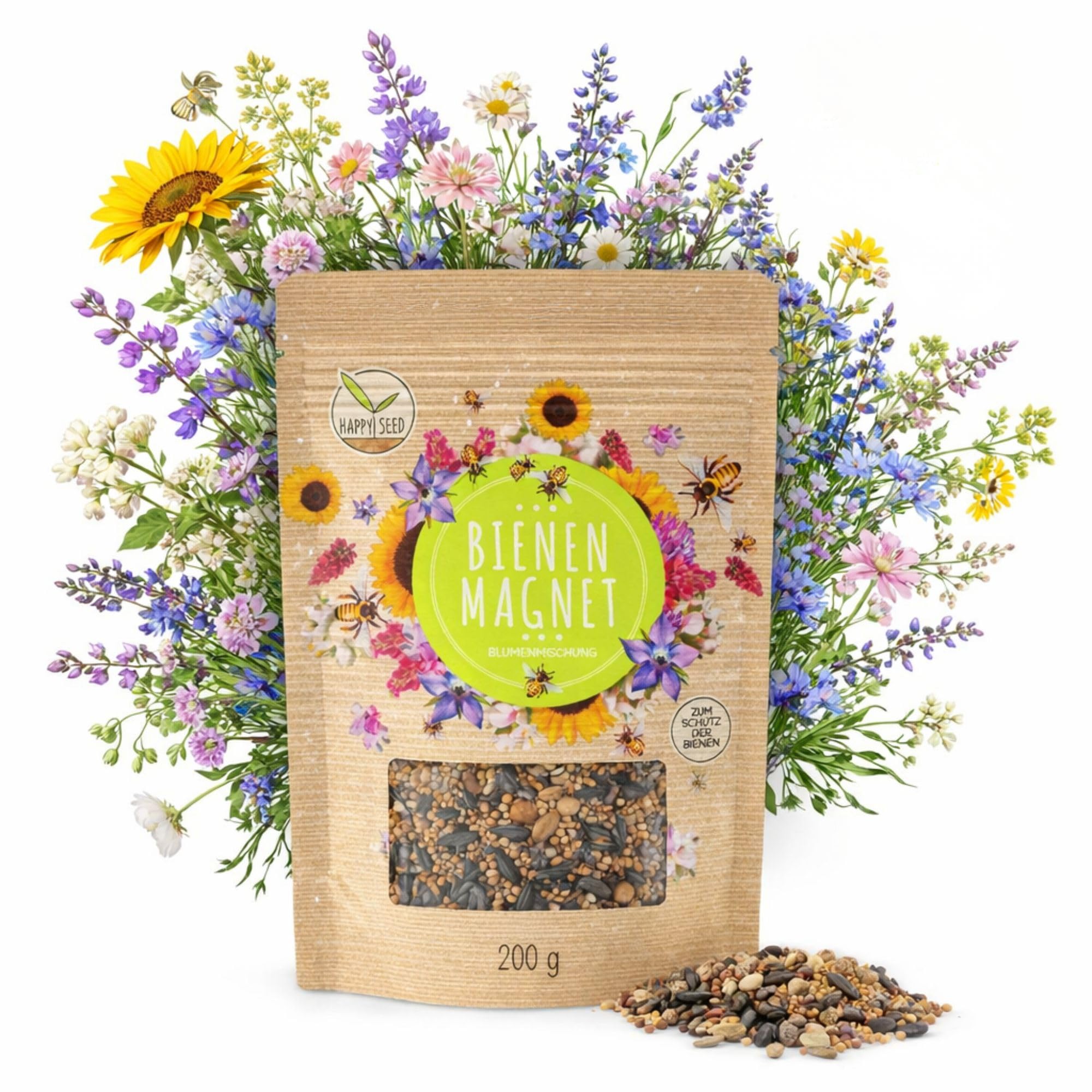 Semi di Fiori Selvatici Bio - Erba Fiorita di Sativa Rheinau