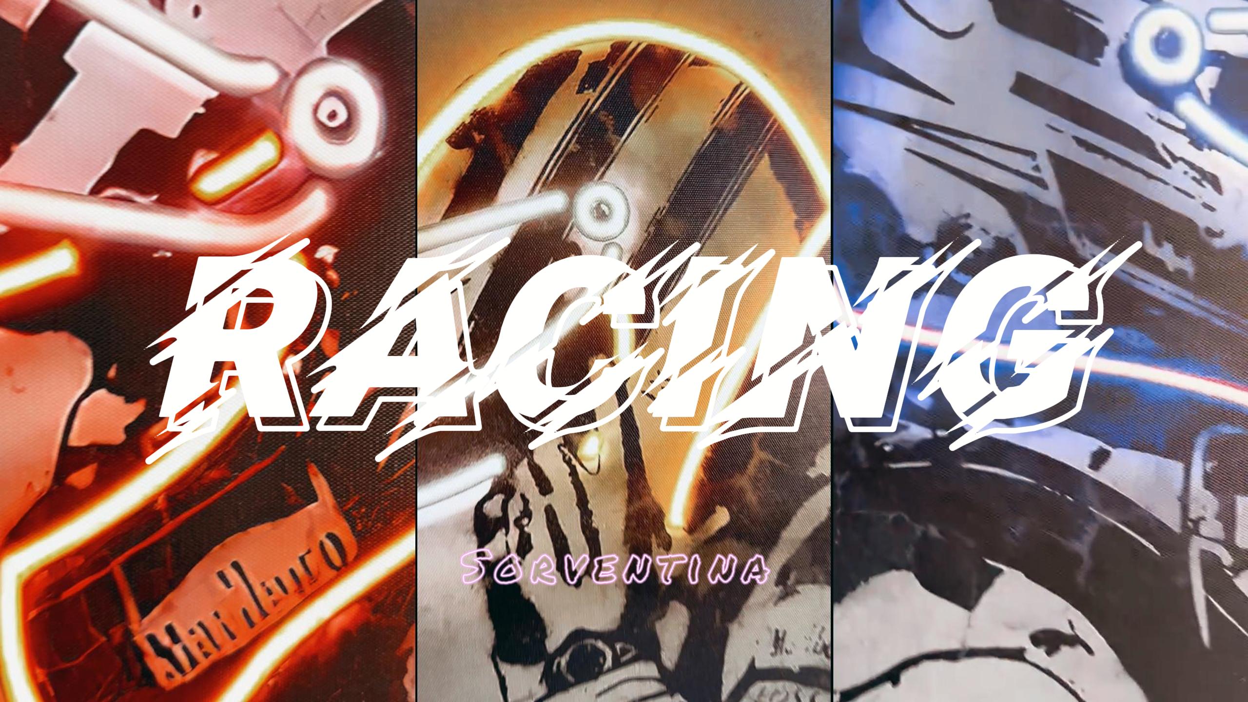 LED アートフレーム / Cyclone Racer/サイクロン レーサー＆オープンカー／ネオン/アメリカンアート Lazer Face z87 Arctic Chrome Sunglasses | Heat Wave Visual