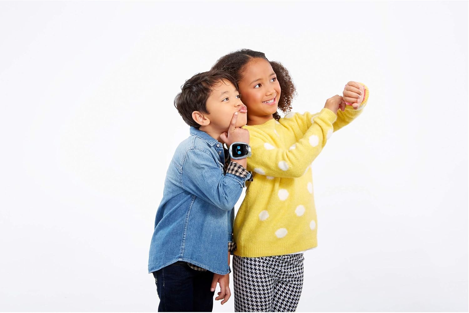 Little Tikes Tobi Robot Smartwatch - Pink with Movable Arms and Legs, Fun Expressions, Sound Effects, Play Games, Track Fitness and Steps, Built-in Cameras for Photo and Video 512 MB | Kids Age 4+