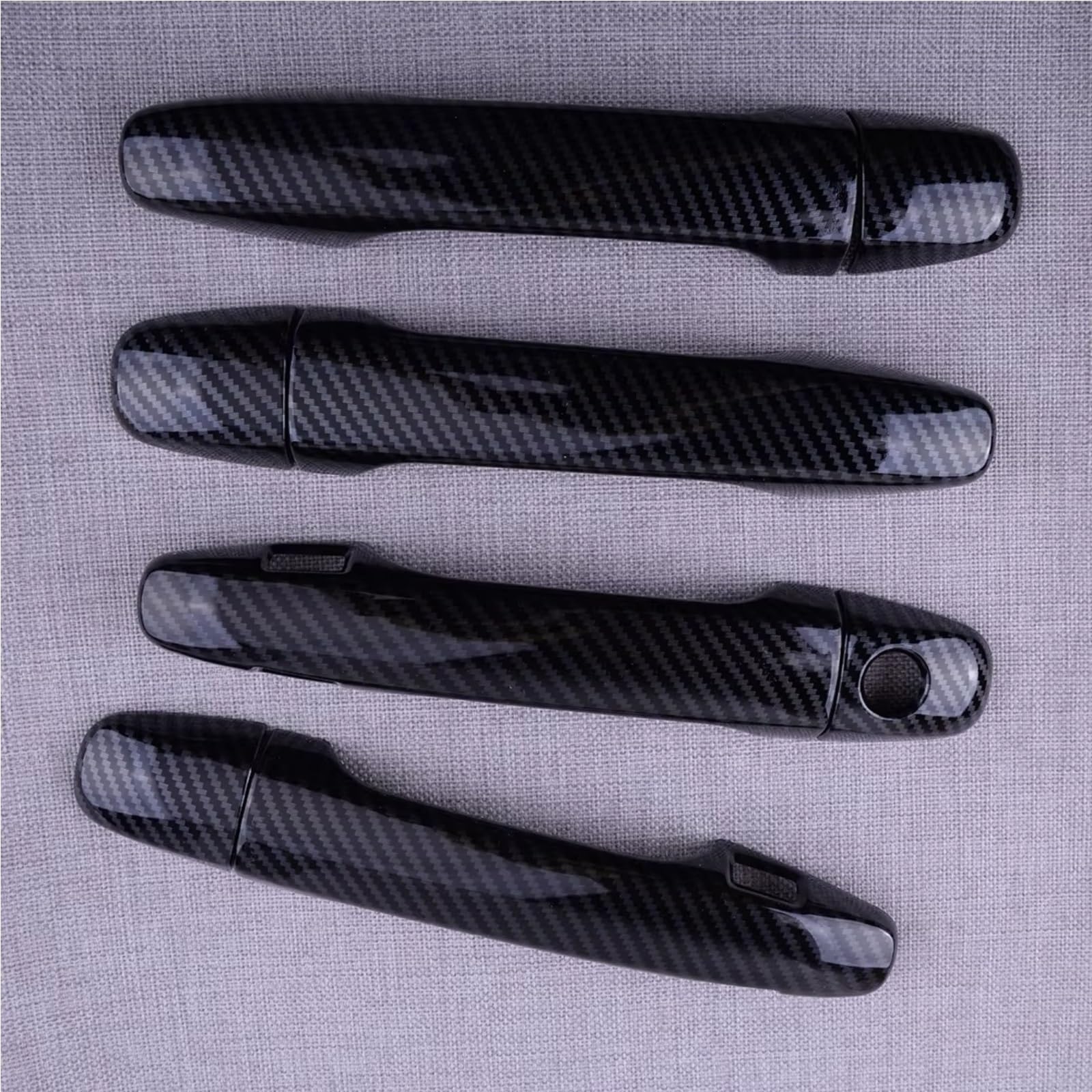 Qdzvalumv One Color Car Door Handles Cover Shell Compatible With Subaru For Forester For Xv Crosstrek 2013-2017 Car Exterior Door Handle Shell Outer Cover Trim Set