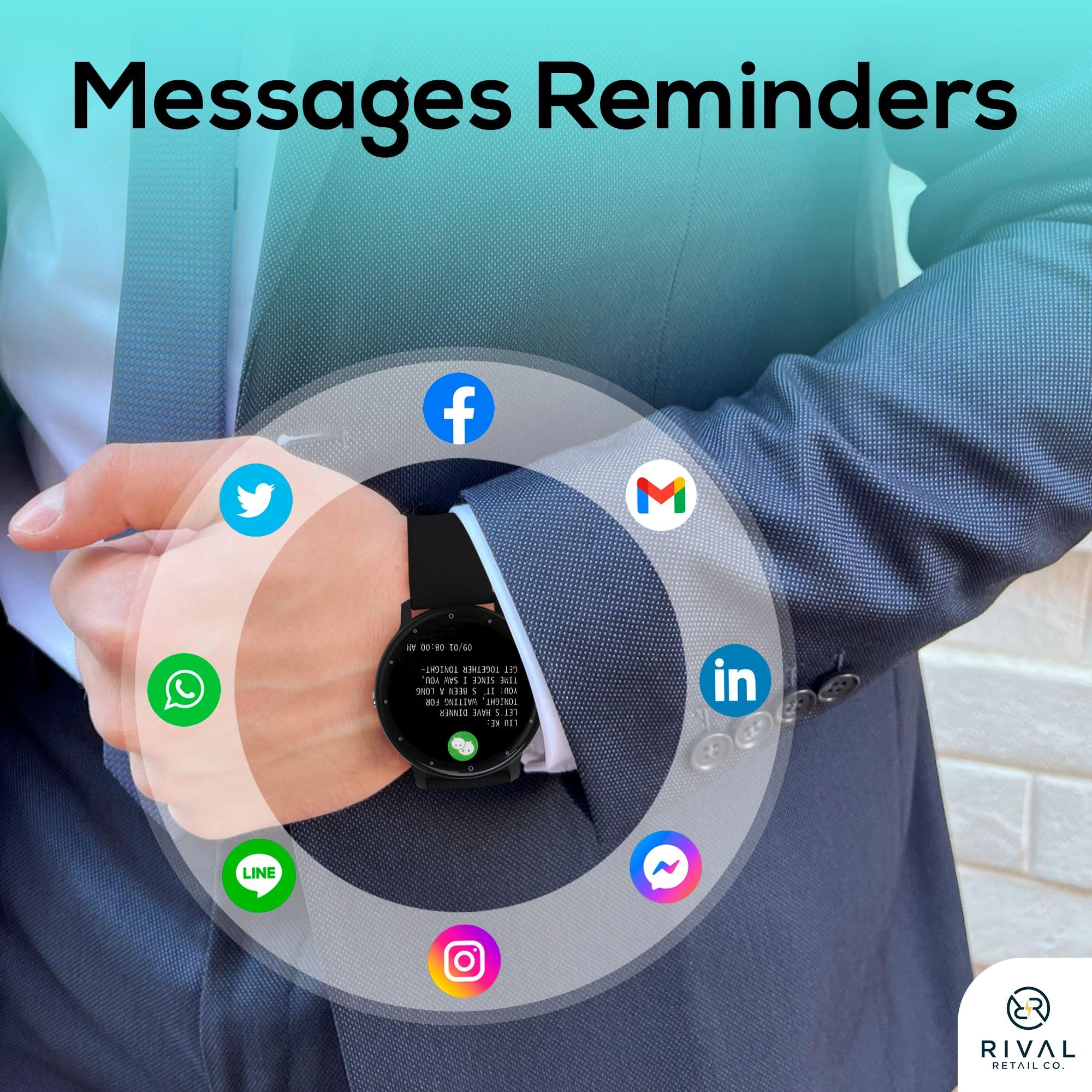 Rival Smartwatch, Rival Smart Watch, Rival Smartwatch for Men, Rival Smartwatch for Women, Rival SmartWatch