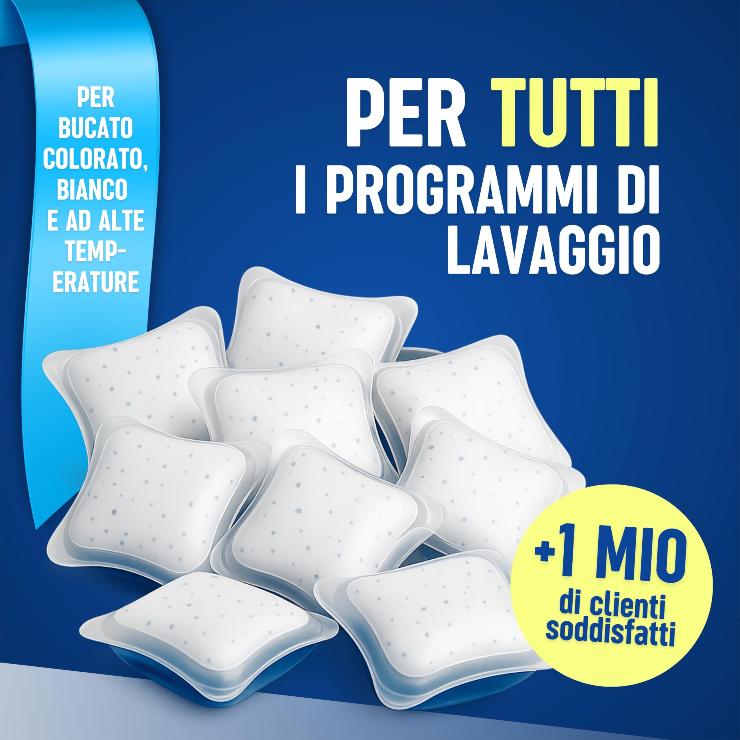 Cleanerist - Detersivo lavatrice predosato in capsule, 550 capsule (10 kg), tutto-in-1 universale per capi chiari, colorati e scuri, profumo fresco – tecnologia ActivePower+