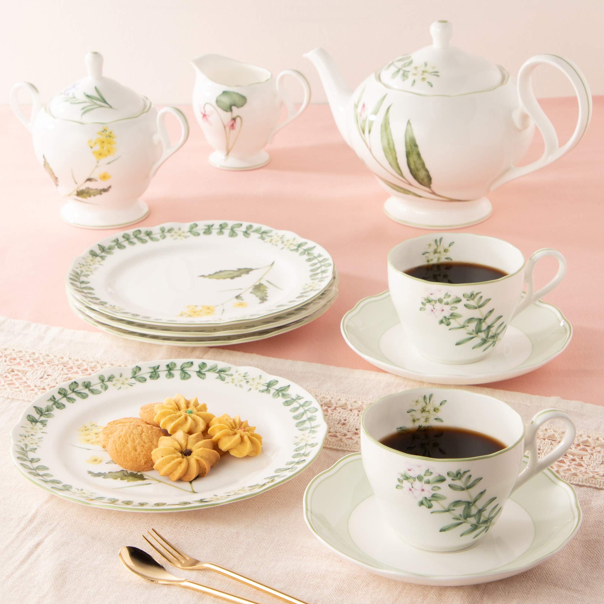 Amazon｜Noritake ノリタケ シュガー 360cc イングリッシュハーブズ 