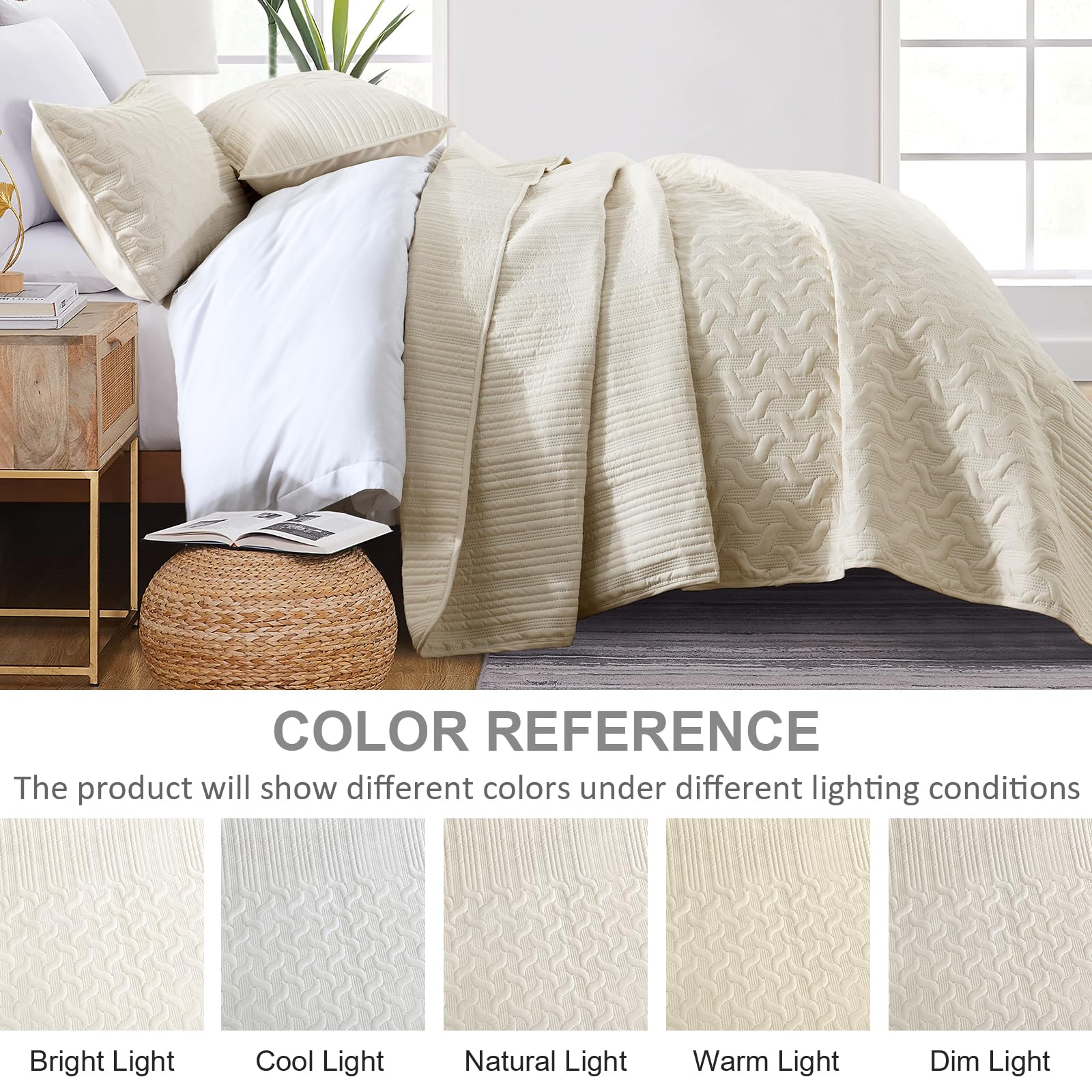 Parure De Lit Réversible 100% Microfibre Couleur Unie, Linge De Lit
