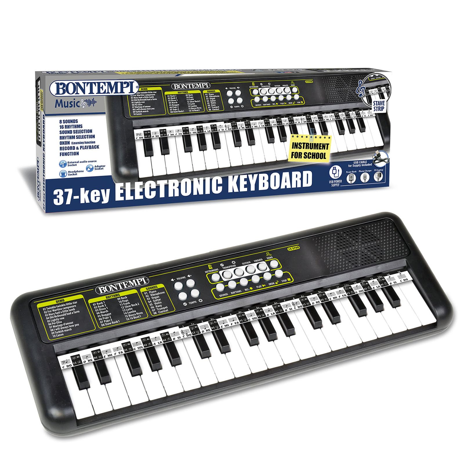 Keyboard Alfa Bontempi Pianoforte Porta Pianola Bontempi Bontempi