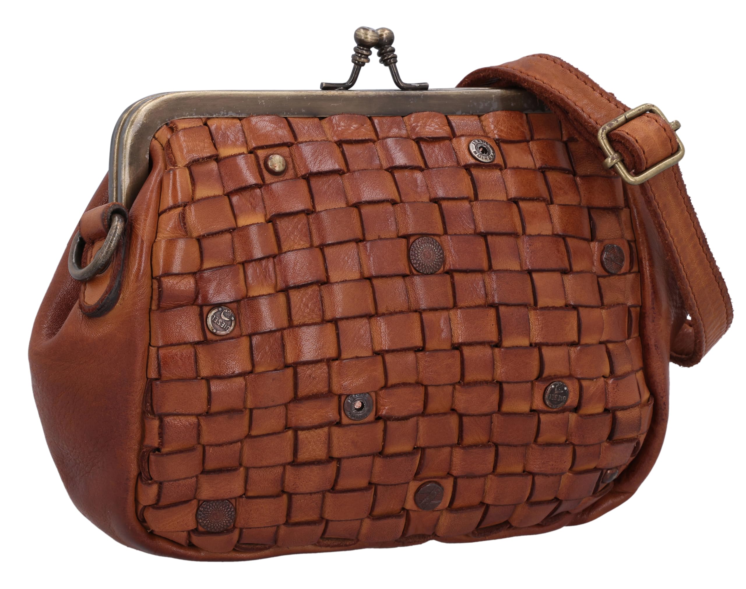 Gusti Borsa a tracolla in pelle Britney – Borsa da donna – Marrone