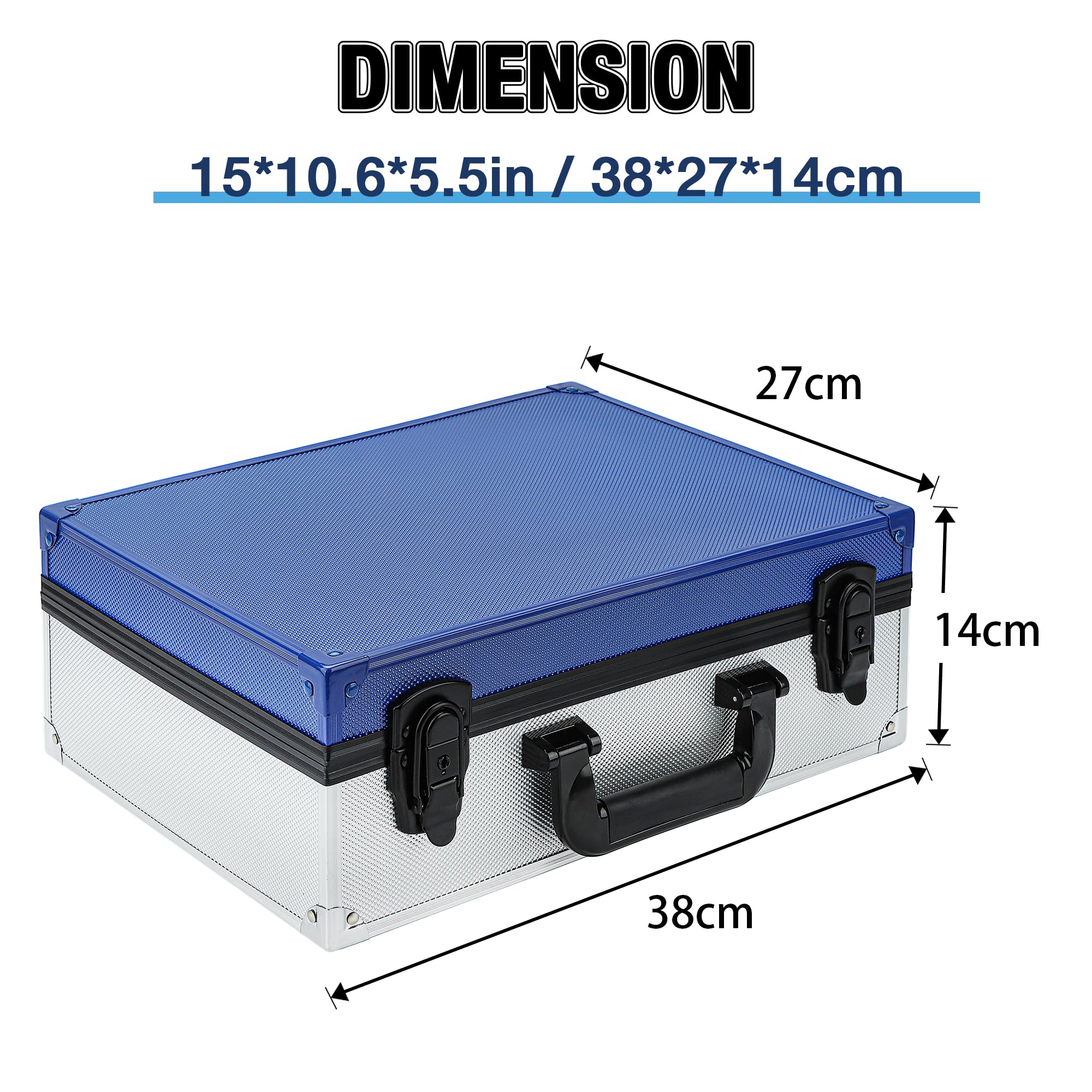 TCGUARD Toploader Caja de Almacenamiento 3"*4" 35PT, Impermeable y Antideslizante para Tarjetas Coleccionables y Deportivas con Divisores