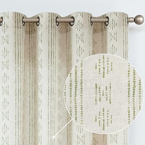 Boho Curtains Curtains for Living Room Farmhouse Drapes 84 Inch