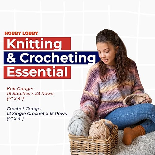 Miniatura 2 de I Love This Yarn 4 - Hilo mediano para ganchillo y tejer, madeja de hilo suave, 355 yardas de hilo acrílico para mantas de ganchillo, sombreros y