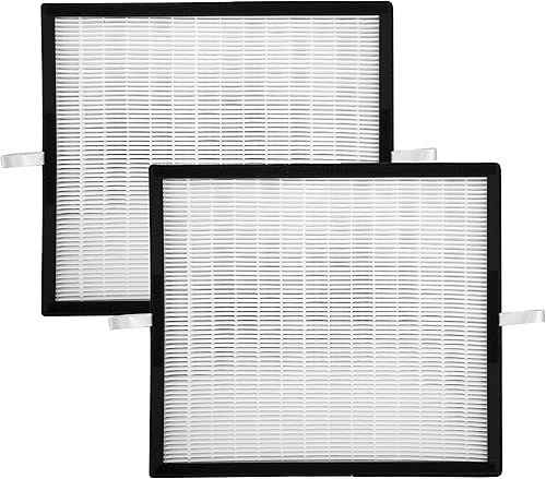 Filter-Monster - Filtro de aire HEPA de repuesto compatible con Alen FF50 para alergias y polvo, paquete de 2