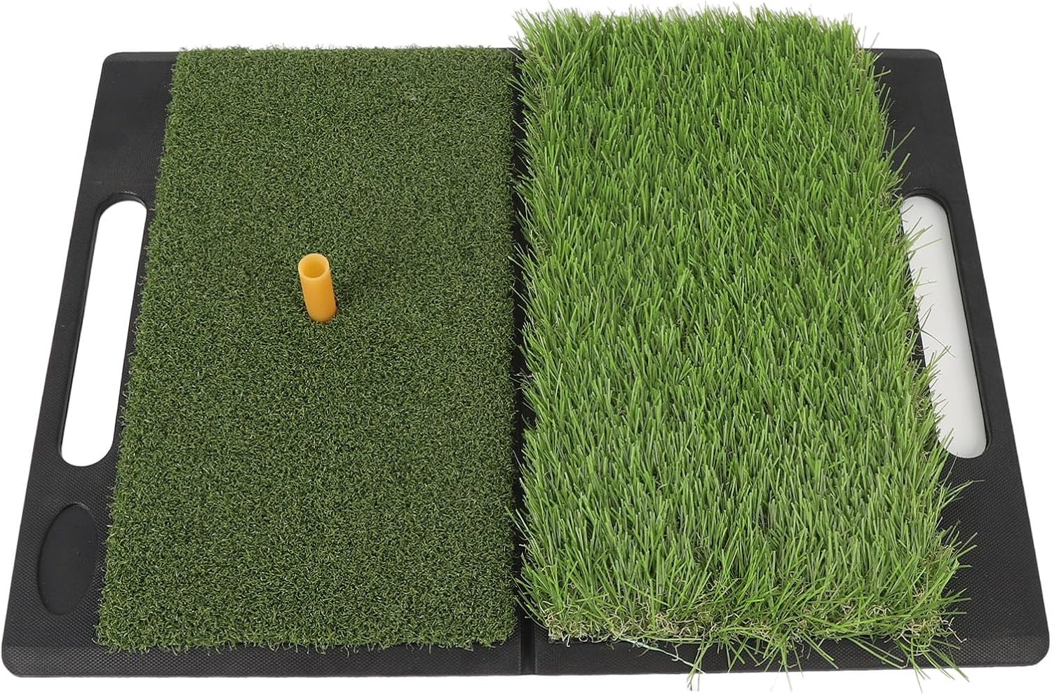 2 in 1スポーツ練習マット - PPターフ、屋内と屋外のポータブルバンカー練習マット、ゴルフヒットマット、スイング練習