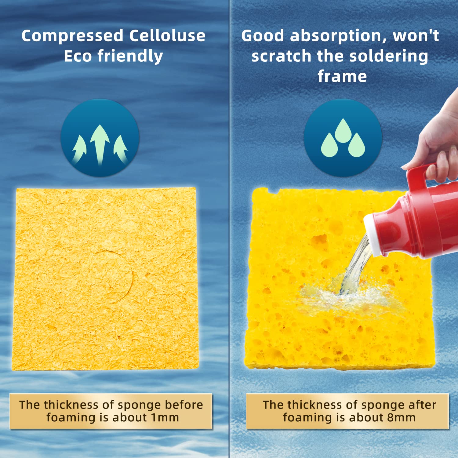 Cleaning Sponge Soldering Iron | Sponge Soldering Station | Electric - View #7