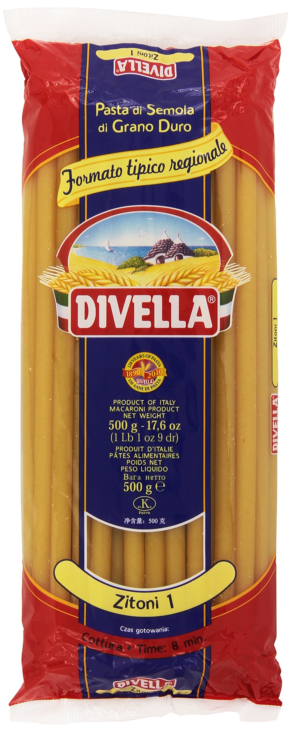 Divella Speciali 001 Zitoni - 500 gr