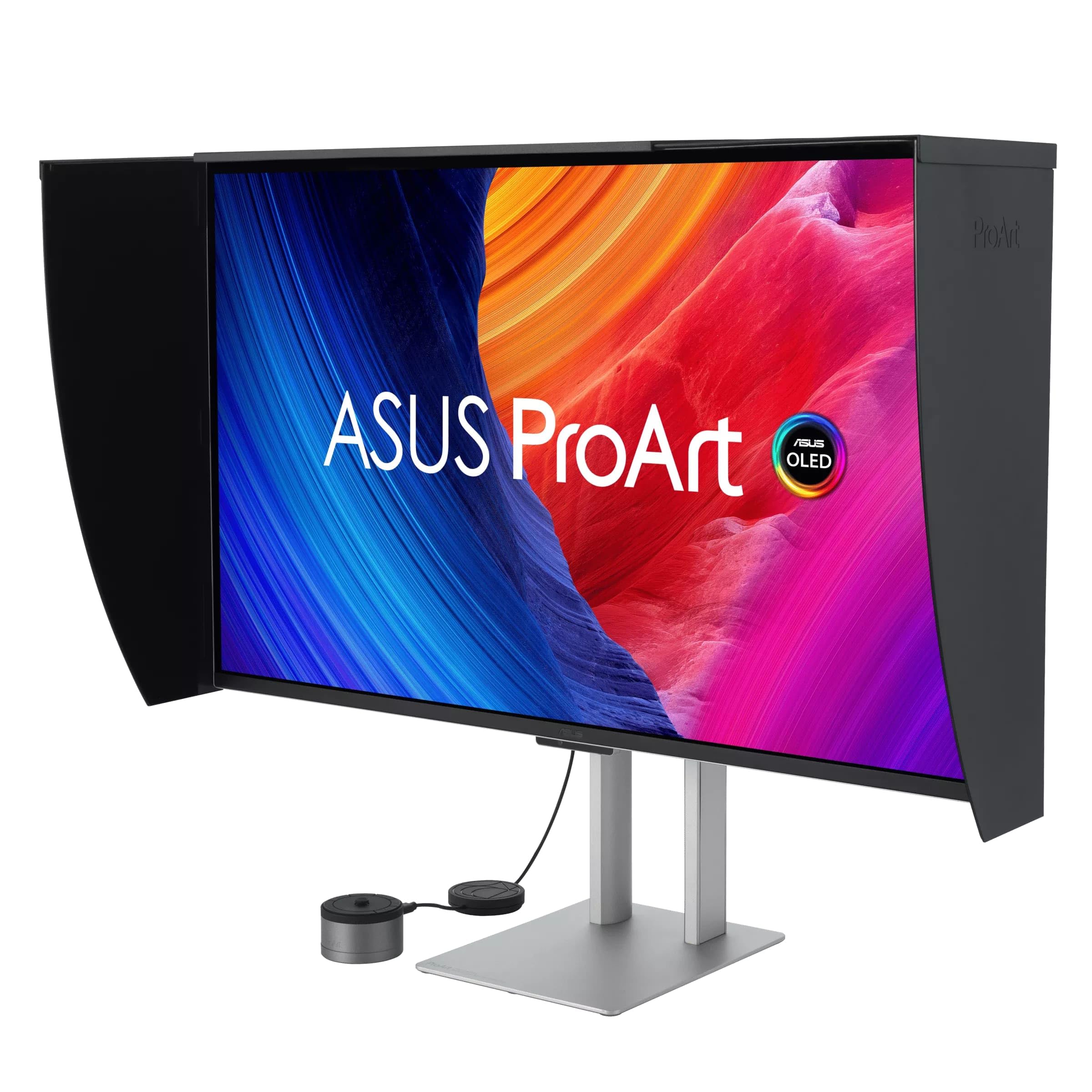 ASUS PROART DISPLAY OLED PA32UCDMR-K, Monitor Professionale da 31,5", Nero | 4K UHD QD-OLED (3840x2160), 240Hz, 0.1ms, Ultra Sottile, Auto Calibrazione, Dolby Vision, Supporto Ergonomico