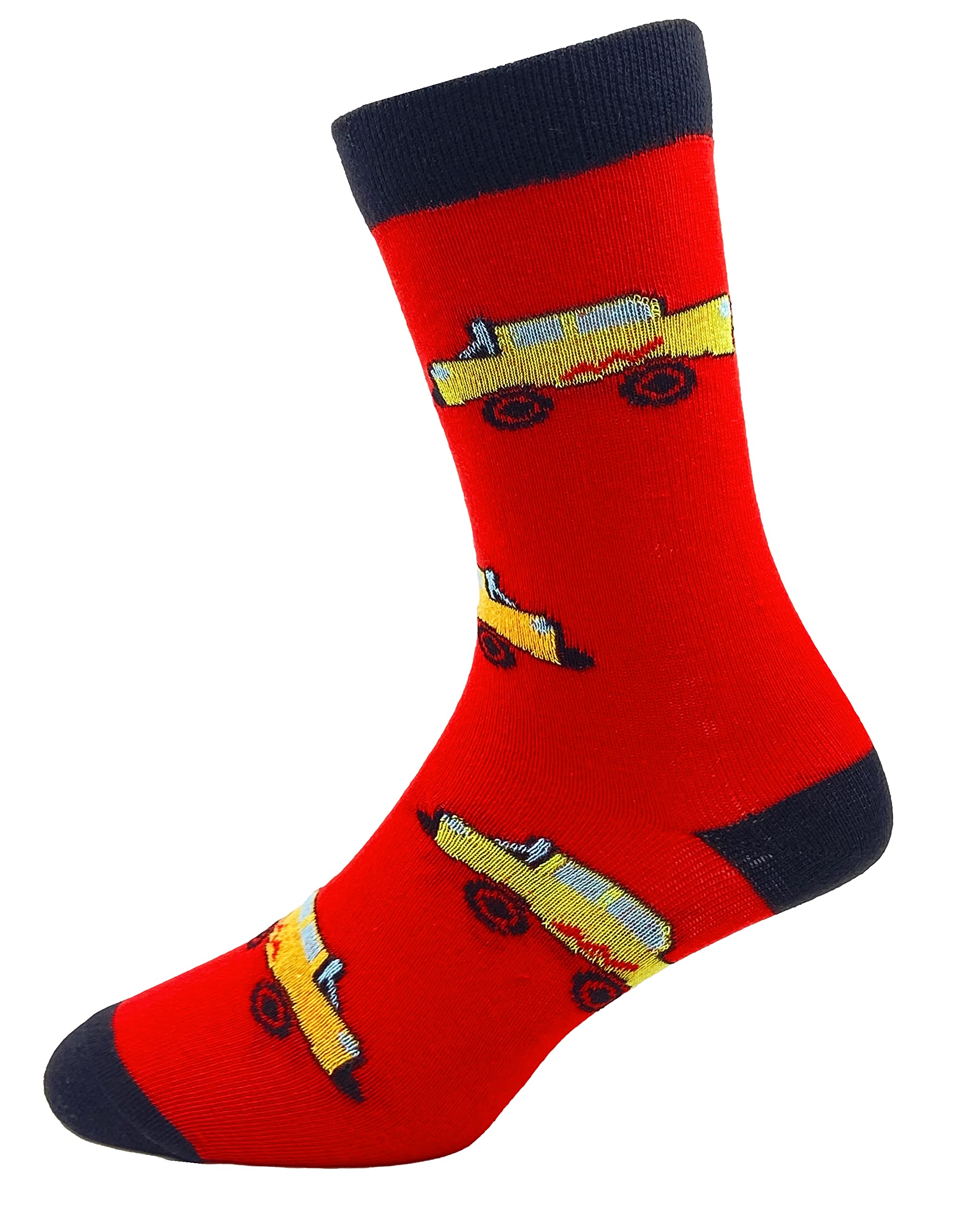 RC. ROYAL CLASS Boy's and Girl's Calf Length Cotton Socks (Pack of 5)(7-8 Years_Multicoloured) 1