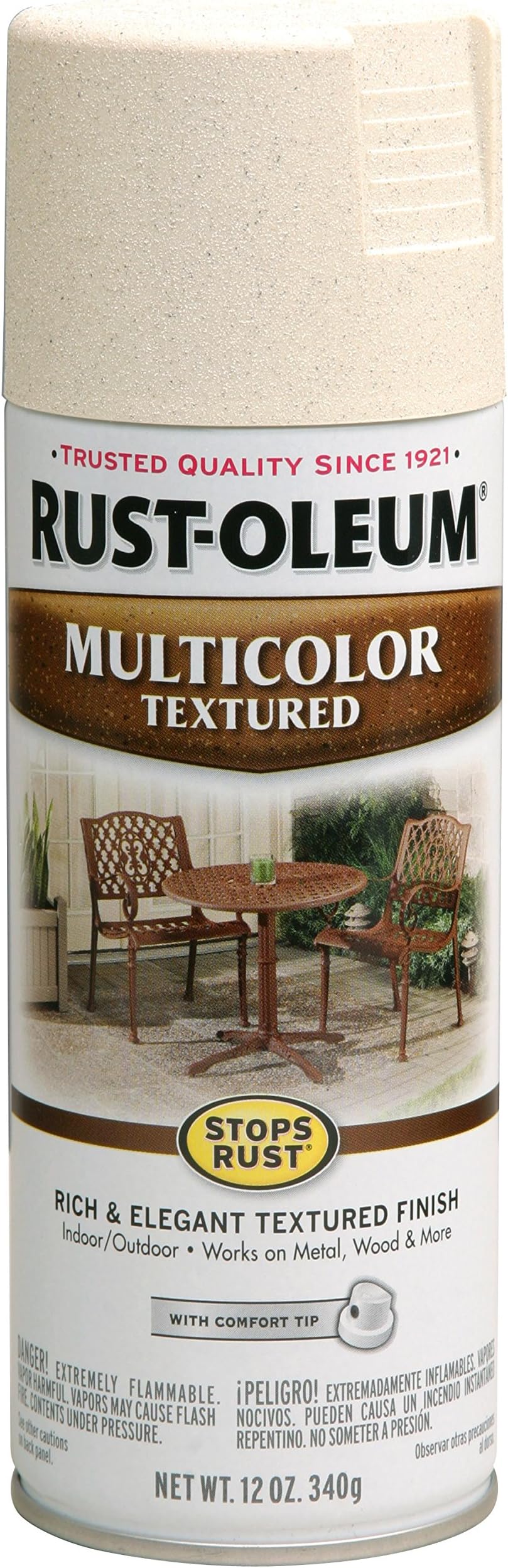 239121 Stops Rust MultiColor Textured Finish Spray Paint (Caribbean Sand, 340 Grams)