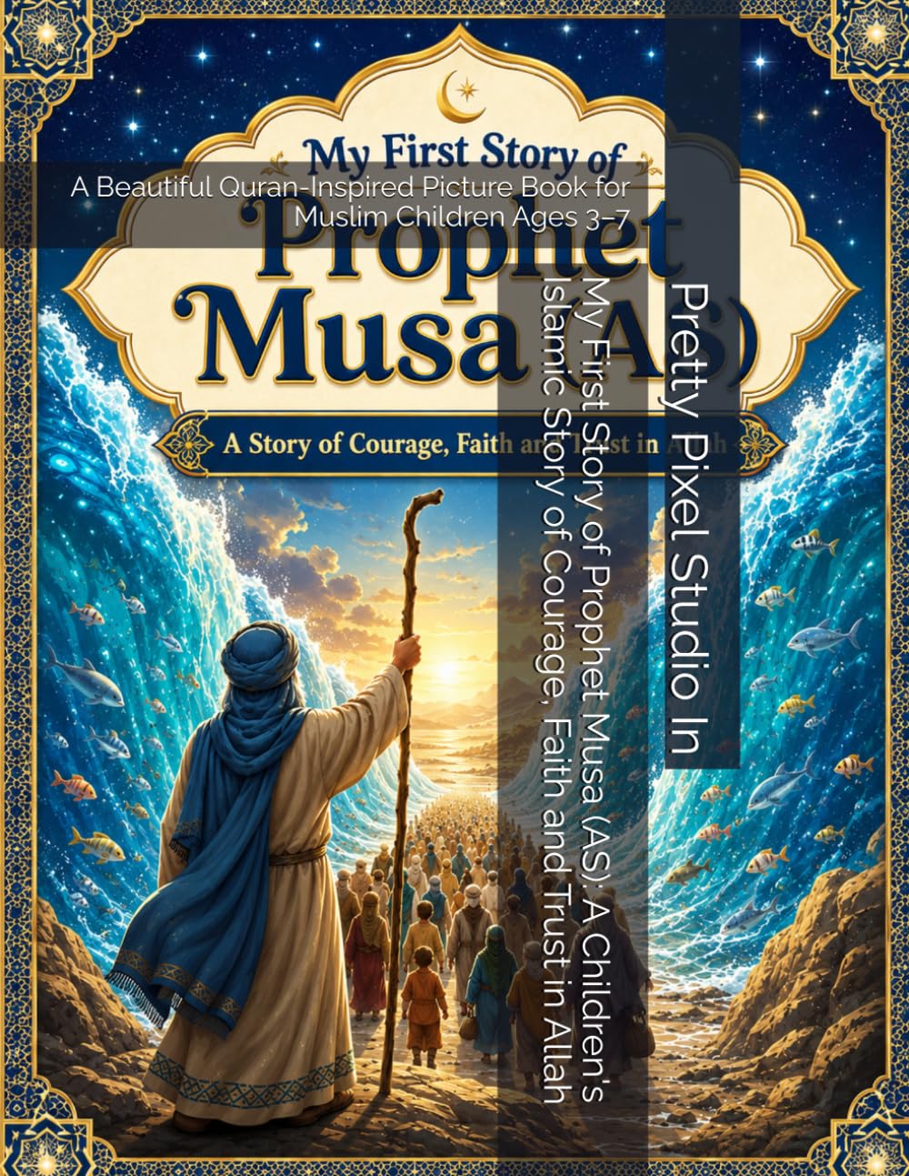 My First Story of Prophet Musa (AS): A Children's Islamic Story of Courage, Faith and Trust in Allah: A Beautiful Quran-Inspired Picture Book for Muslim Children Ages 3–7