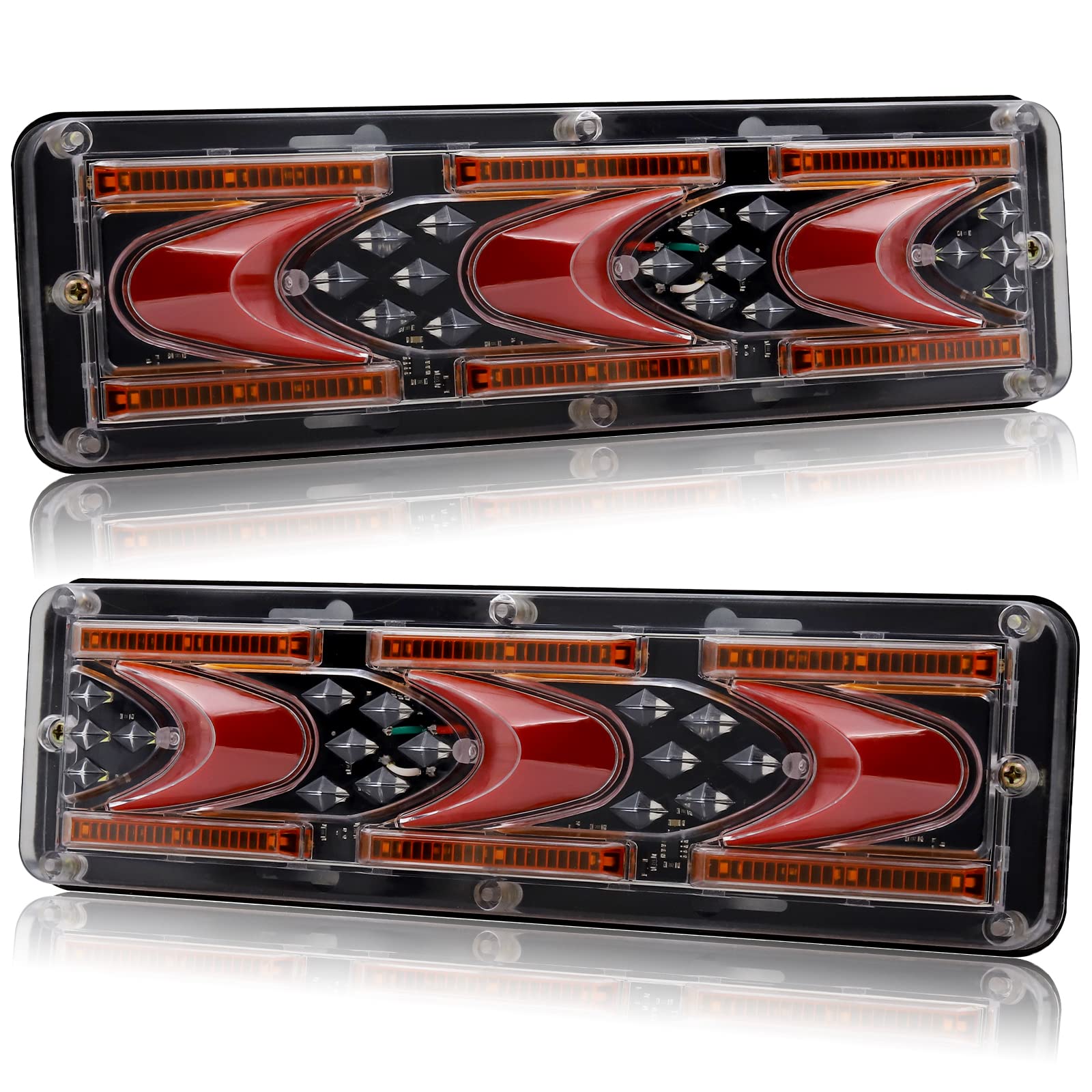 Lampada LED 24V Per Luci Posteriori Camion - 46 LED 6000K, Per Semirimorchio - Foto 11