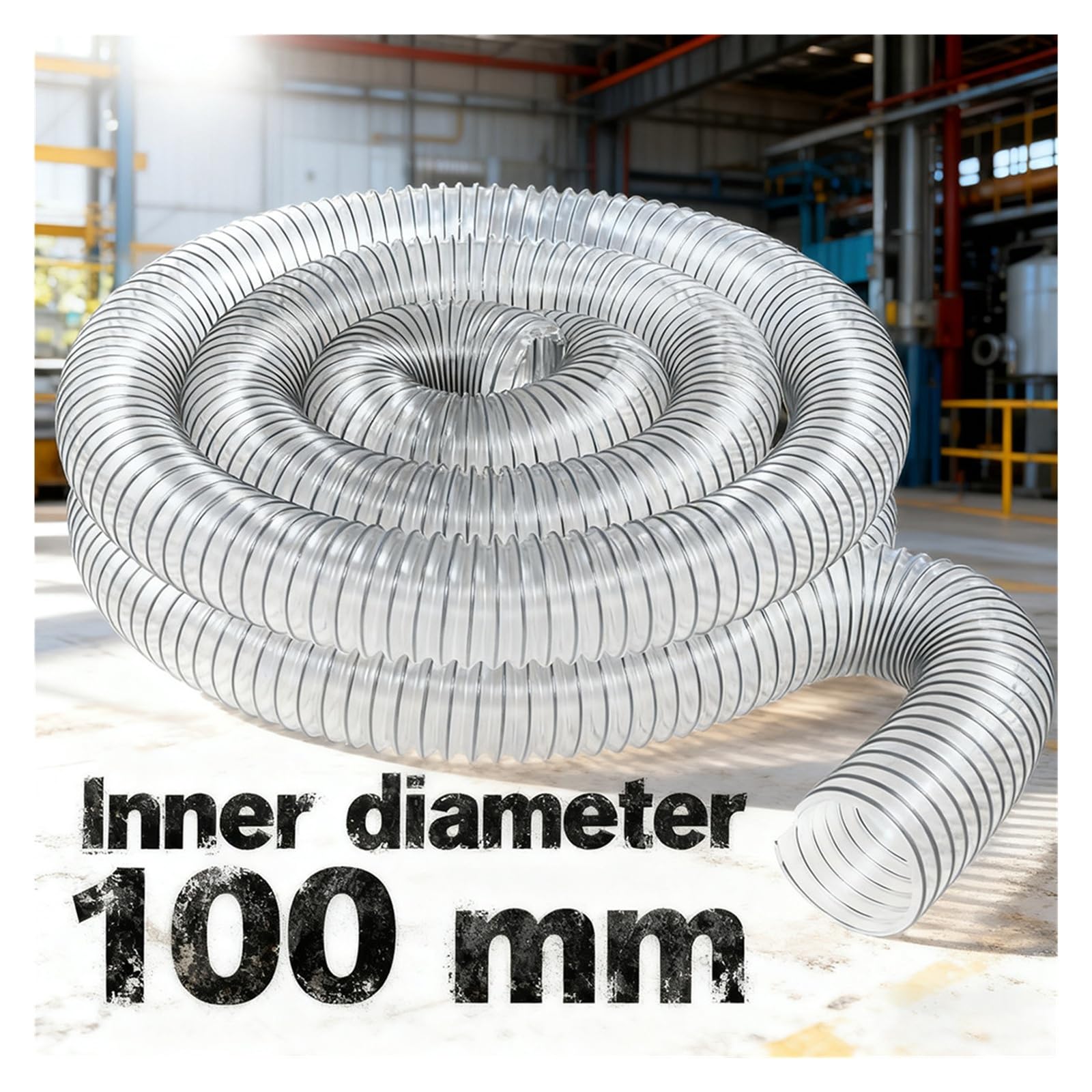 Tuyau Fileté d’Aspirateur, 100mm