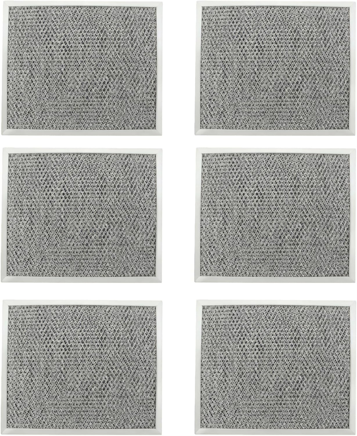 6 Pack 97006931 Range Hood Grease Filter Aluminum Mesh Compatible with Broan, Measures 8 3/4" x 10 1/2" x 3/32" BP29 S97006931