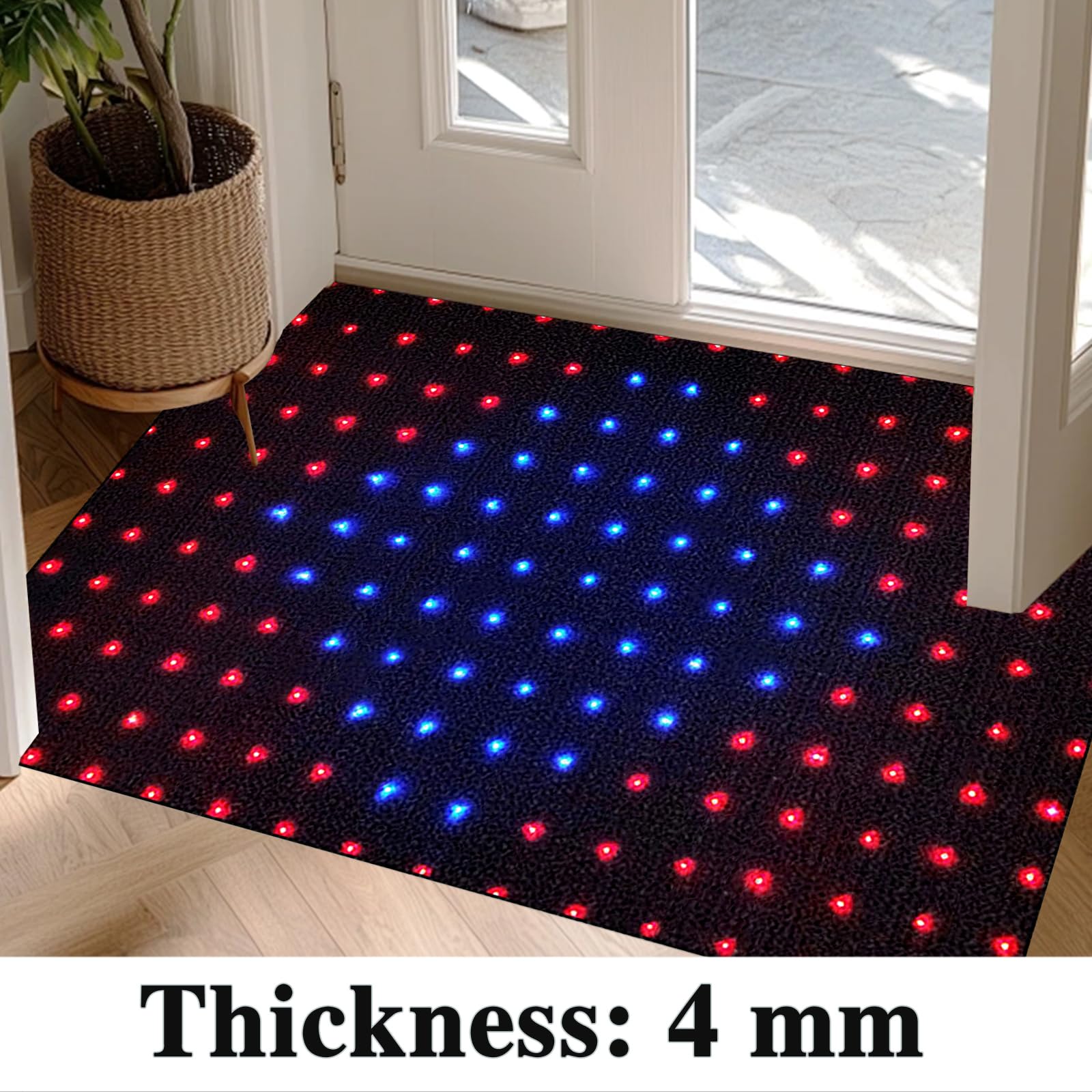 Tapis Chaise de Bureau Gaming antidérapant, Tapis Protection Sol Chaise Bureau, Tapis de Sol Bureau Tissu, Tapis de Sol pour Bureau Plancher de Bois, Tapis de Protection en carrelage 200 x 230 cm