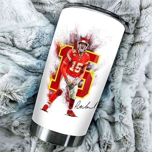Miniatura 4 de Vaso de Patrick Mahomes II – Go Big Or Go Mahomes – Taza de té y café aislada con tapa, regalo de cumpleaños, Acción de Gracias, Navidad para