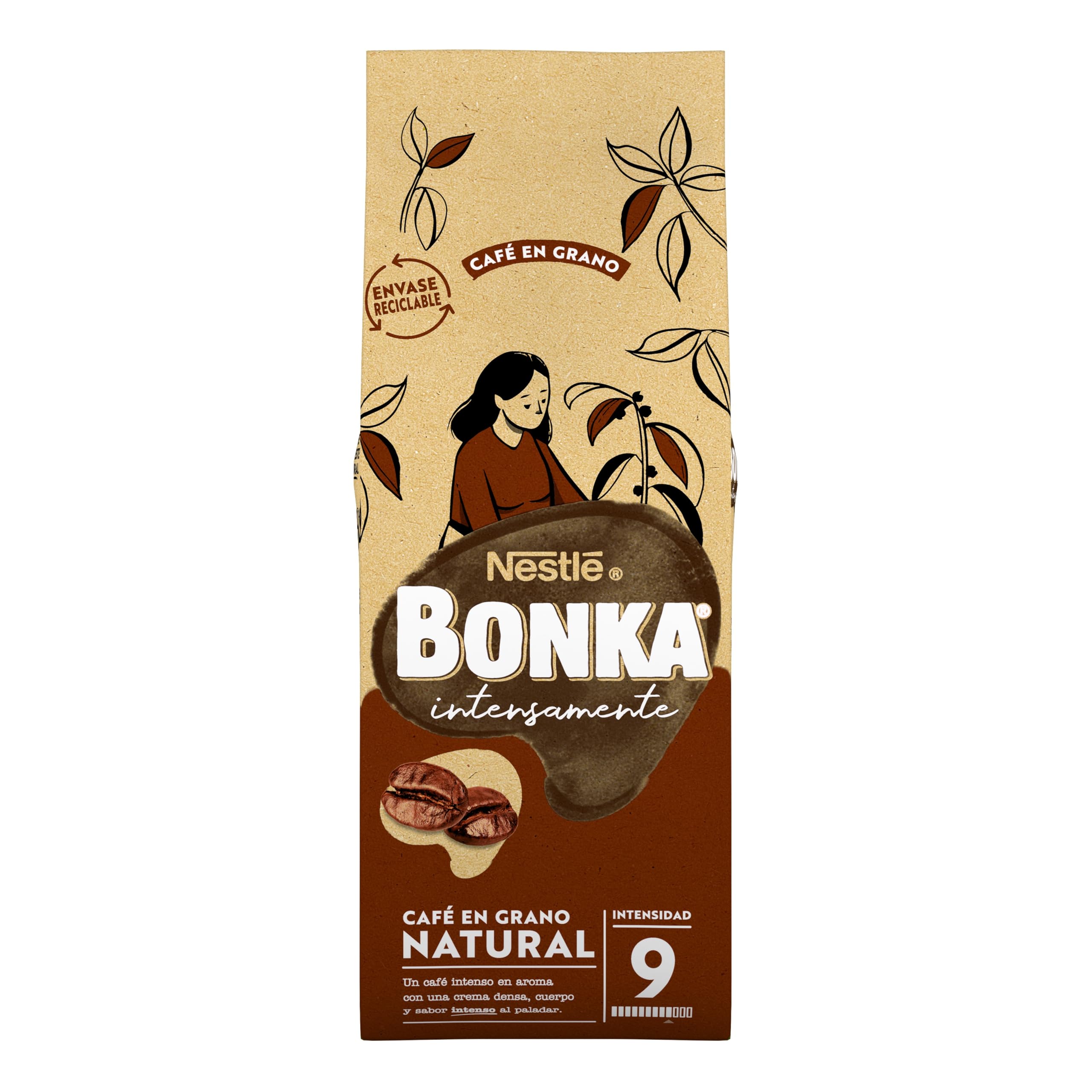 Bonka Café Tostado Grano Natural 500g