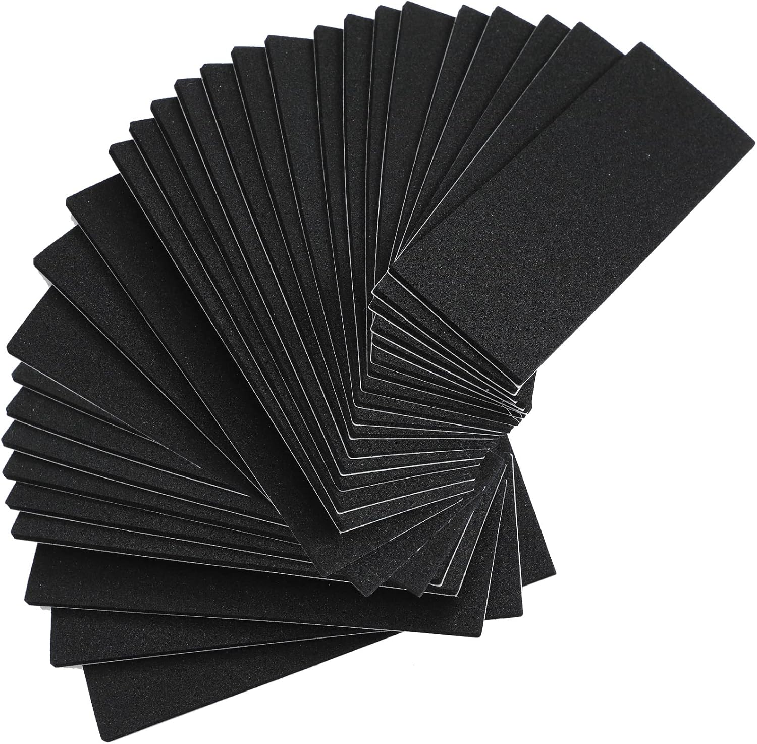 Pajean 24pcs Black Foam Grip Tape Adhesive for Fingerboards