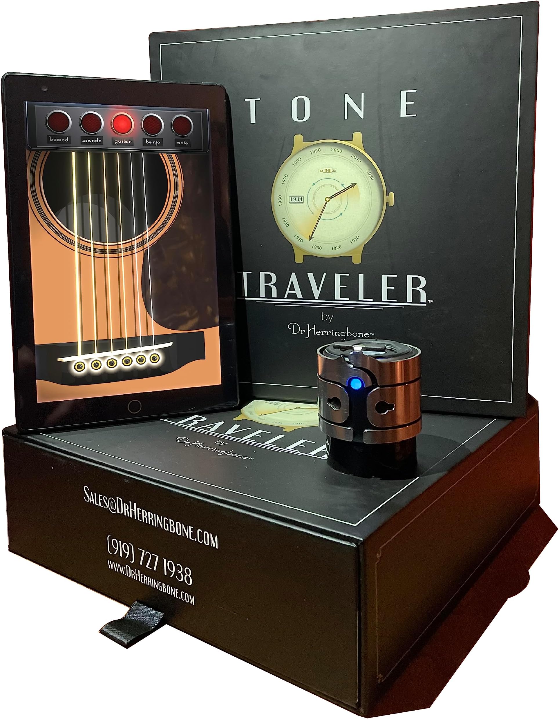 Tone Traveler V2: Enhance Instrument Tone - Age Guitars 3x Faster. Resonance, Volume & Sustain Boost. Play-In While You Sleep or Work