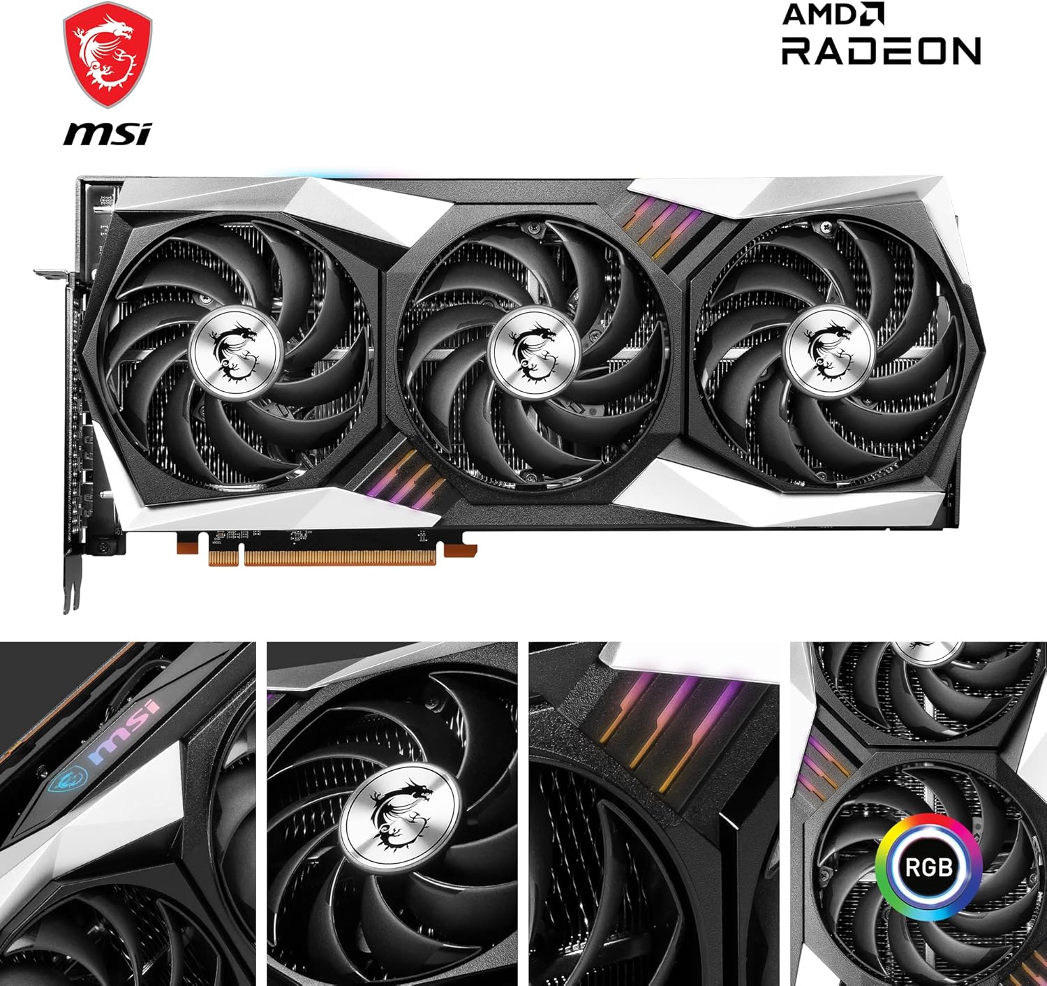 MSI Radeon RX 7900 XT Gaming Trio Classic 20G Scheda video - RX 7900 XT GPU, 20GB GDDR6 (20Gbits/320 bit), PCIe 4.0 - TRI FROZR 2 (3X TORX Fan 4.0), RGB - HDMI 2.1, DisplayPort 2.1 MSI Radeon RX 7900 XT Gaming Trio Classic 20G Scheda video - RX 7900 XT GPU, 20GB GDDR6 (20Gbits/320 bit), PCIe 4.0 - TRI FROZR 2 (3X TORX Fan 4.0), RGB - HDMI 2.1, DisplayPort 2.1