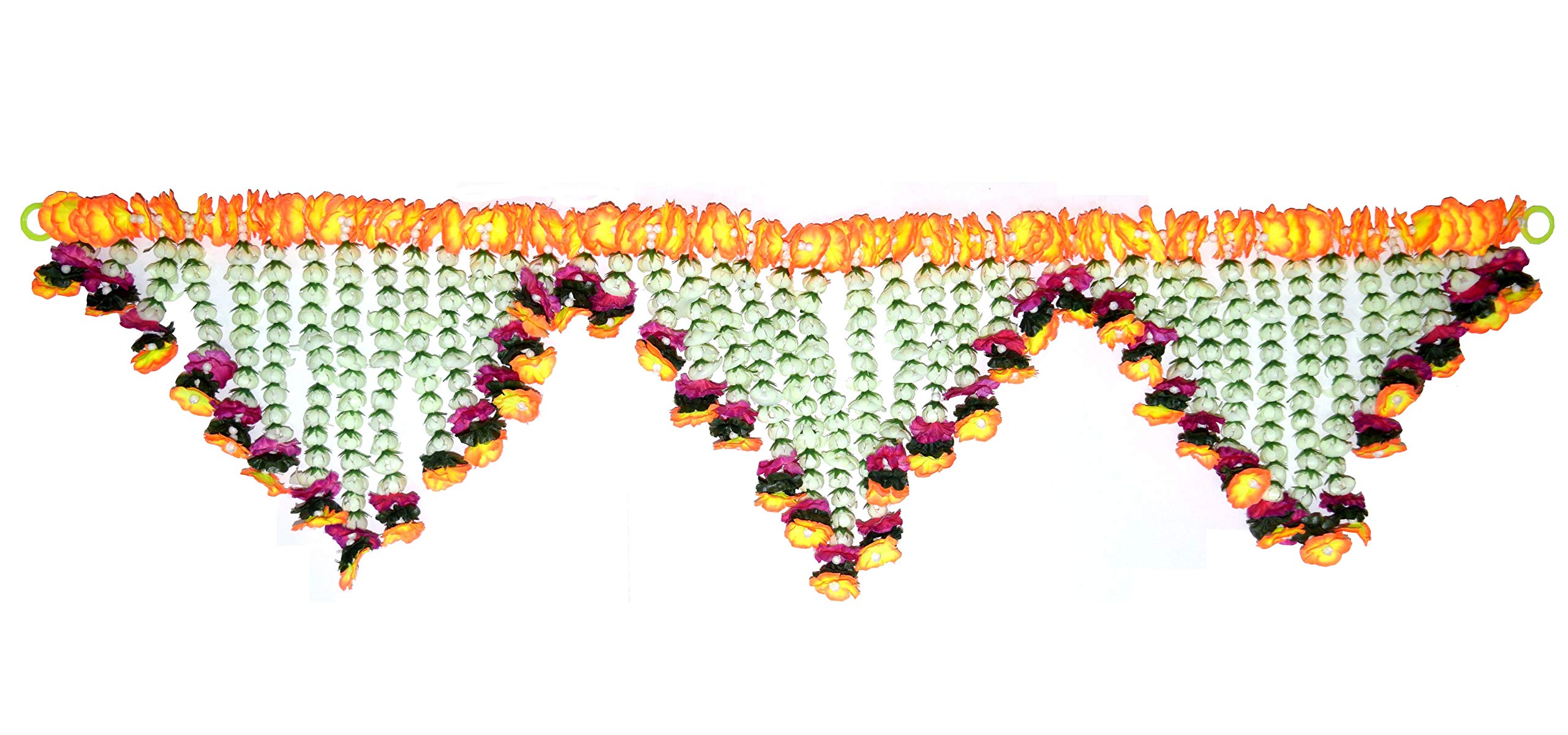Exquisite Indian Style Toran, Artificial Flower String,Party Backdrop,Indian Wedding Decoration,Photo Prop,Flower Garland Flower Door Toran Anarkali