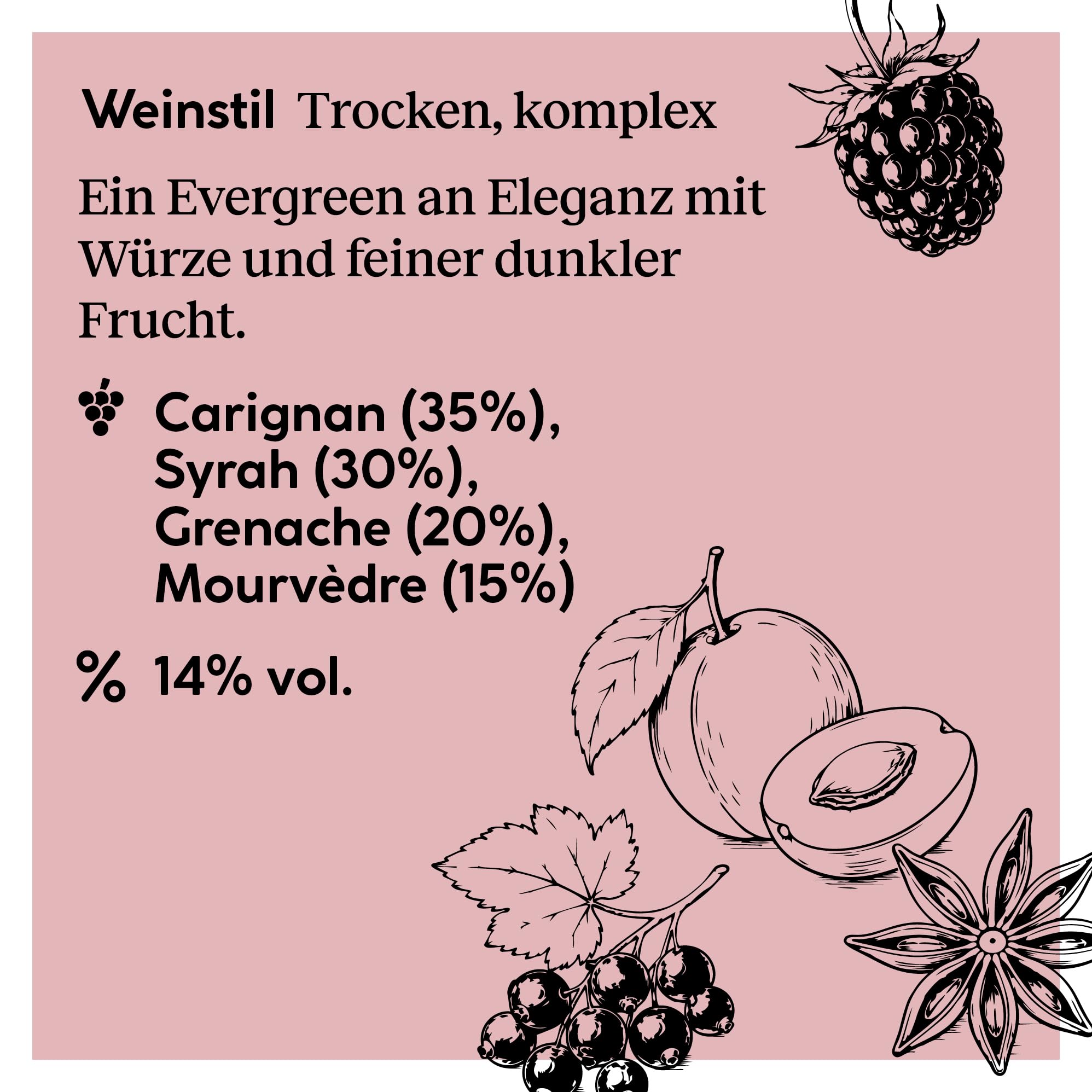 DELINAT Château Coulon spéciale 2023 – Französischer Bio-Rotwein trocken | Cuvée aus Carignan, Syrah, Grenache, Mourvèdre - Aus dem Languedoc – Charaktervoll & kräftiger Rotwein – Vegan 6x 0,75l