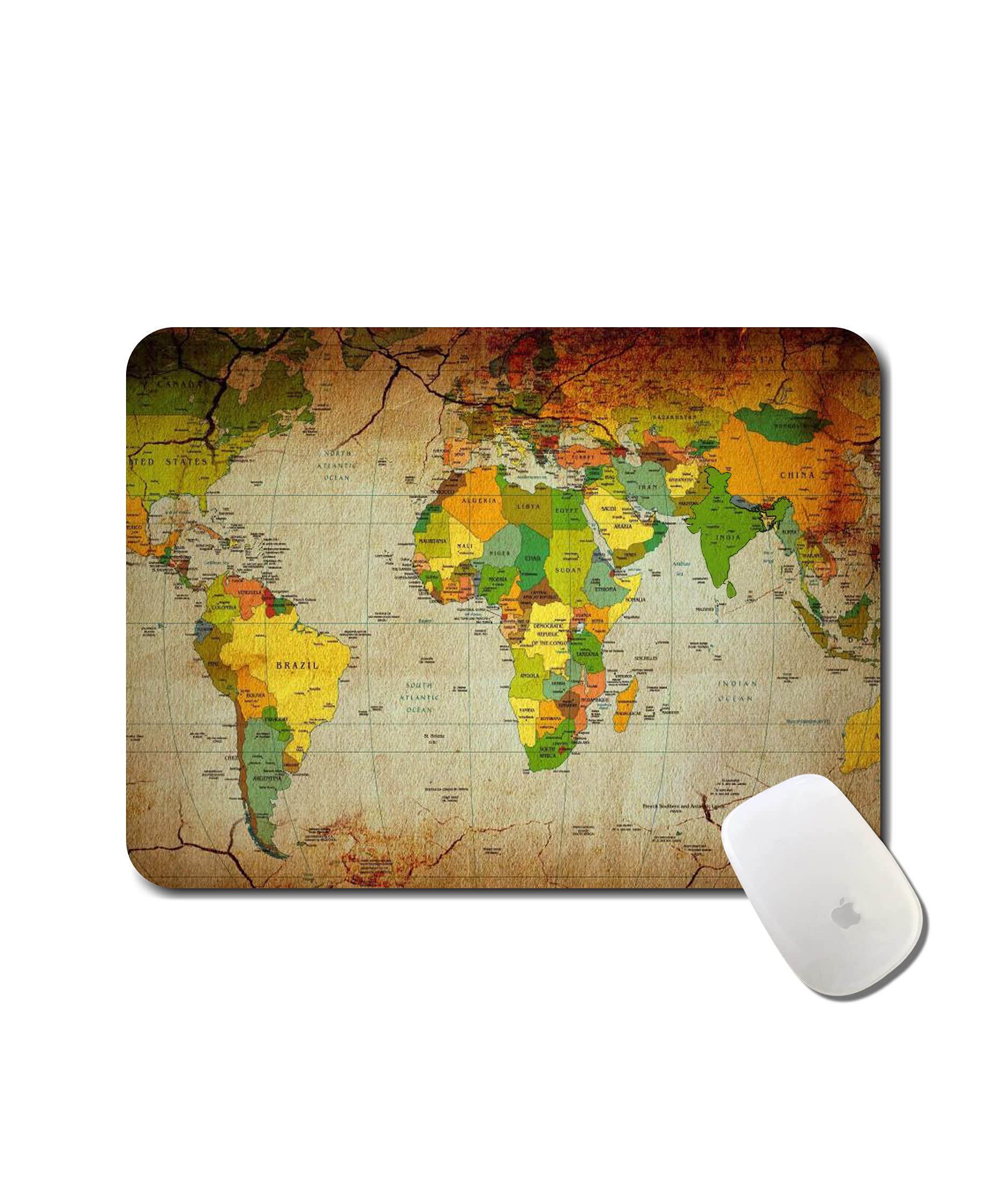 Coverkick World Map | World | Travel | Nature |Creative | Printed Mouse Pad/Designer Waterproof Coating Gaming Mouse Pad for Computer/Laptop (Multi8) (B089QJP8L4) Amazon Price History, Amazon Price Tracker