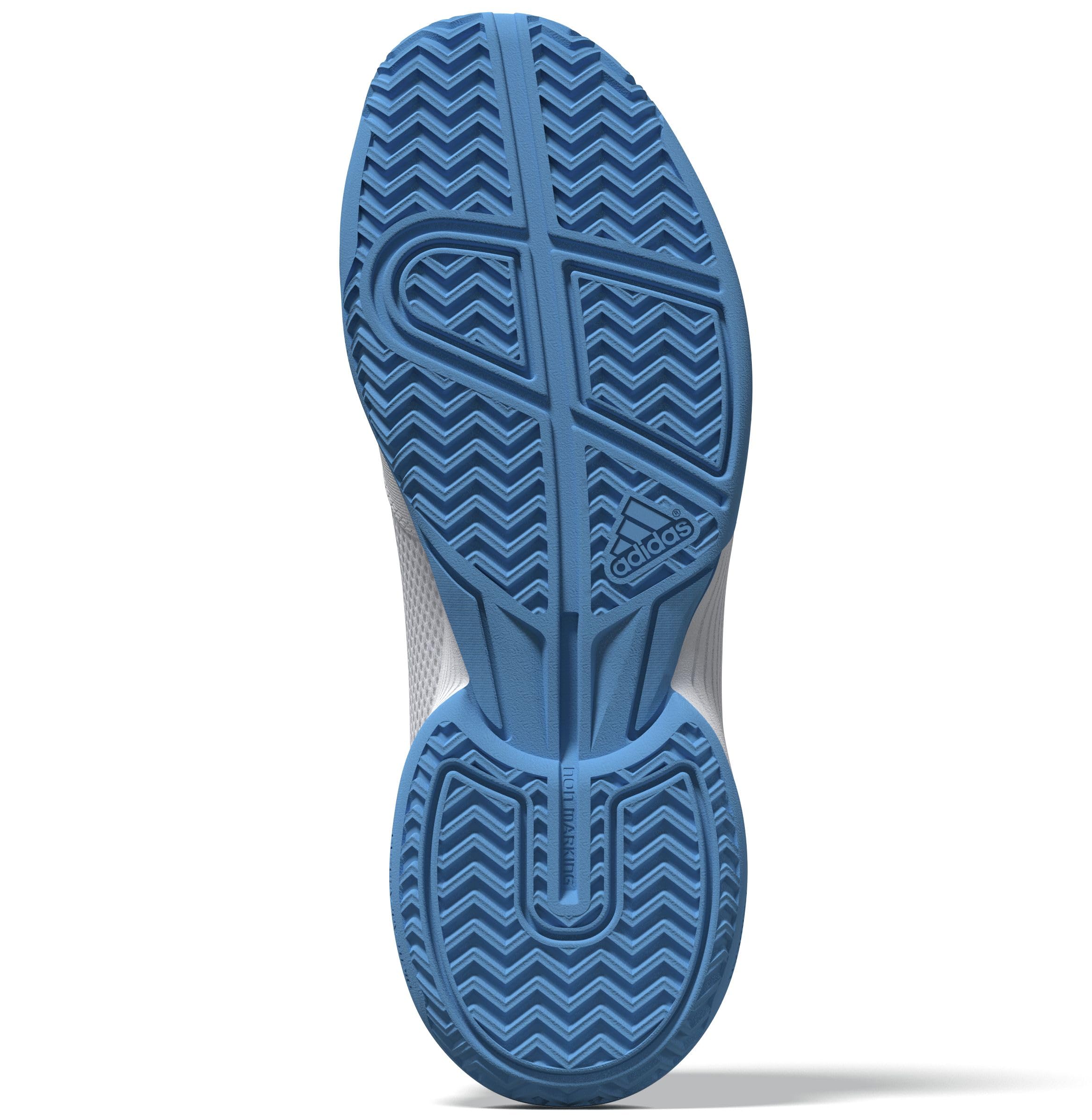 adidas Kids' Chaussure de Tennis à Scratch Courtflash Enfants