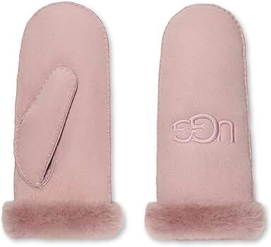 UGG Embroidered Water Resistant Sheepskin Mitten with Tech